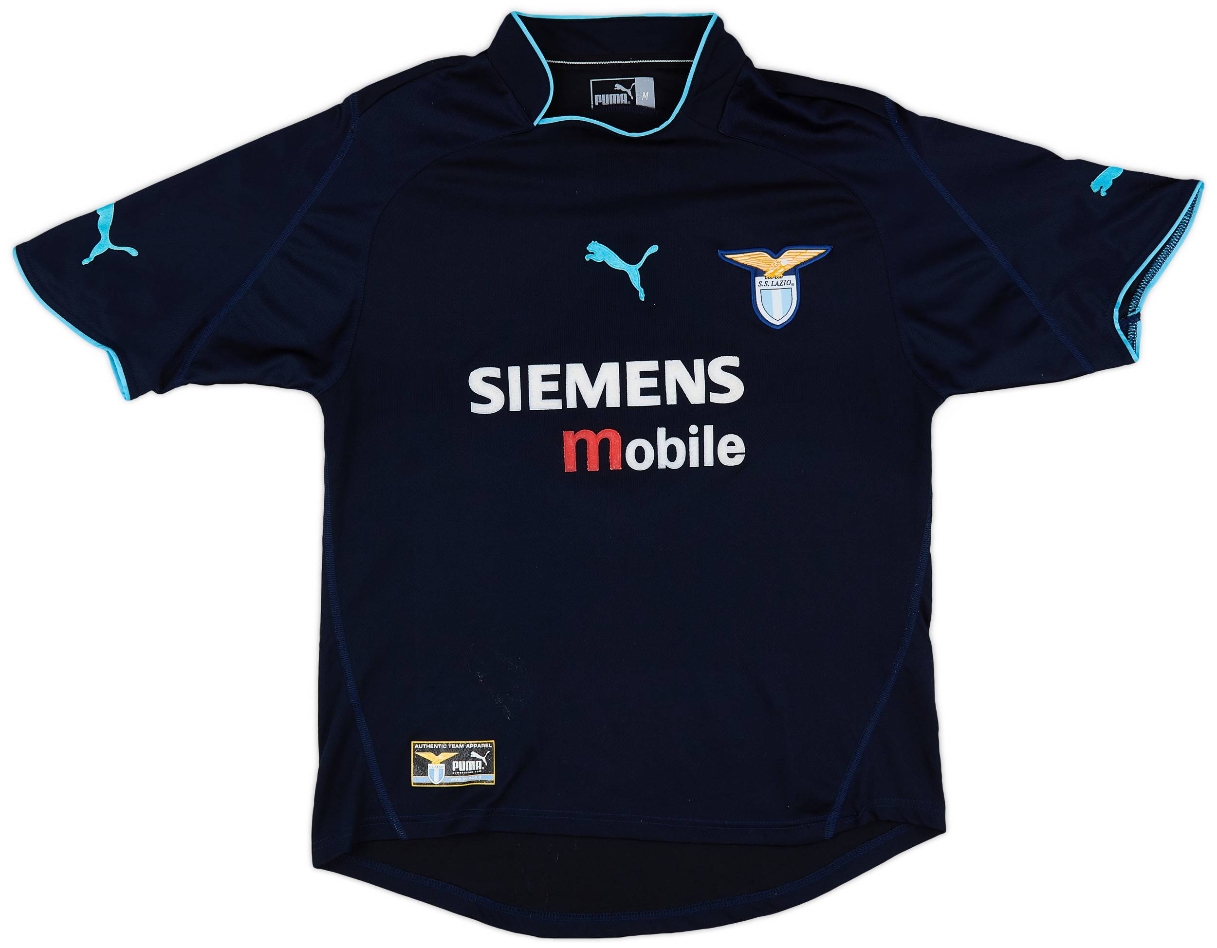 新品即決 2002-03 Lazio Away Shirt Fiore #9 - 6/10 - (M) ウェア