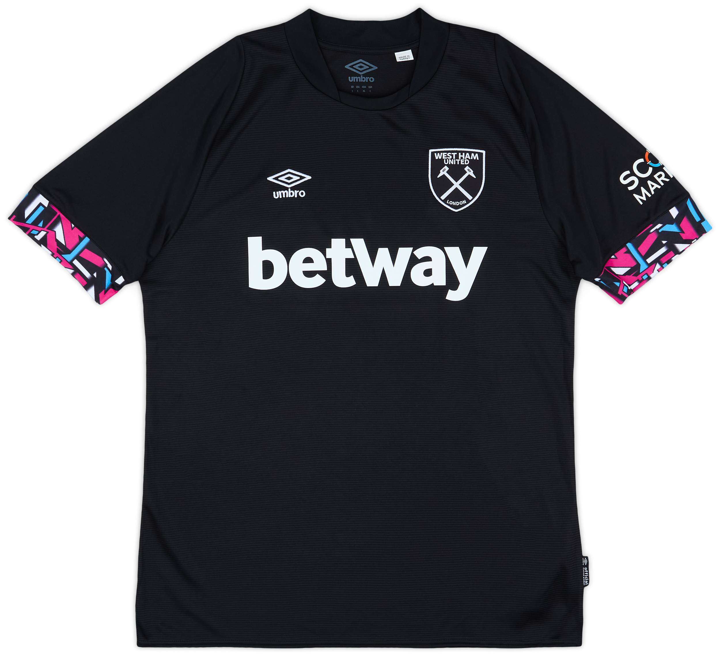 2022-23 West Ham Away Shirt - As New