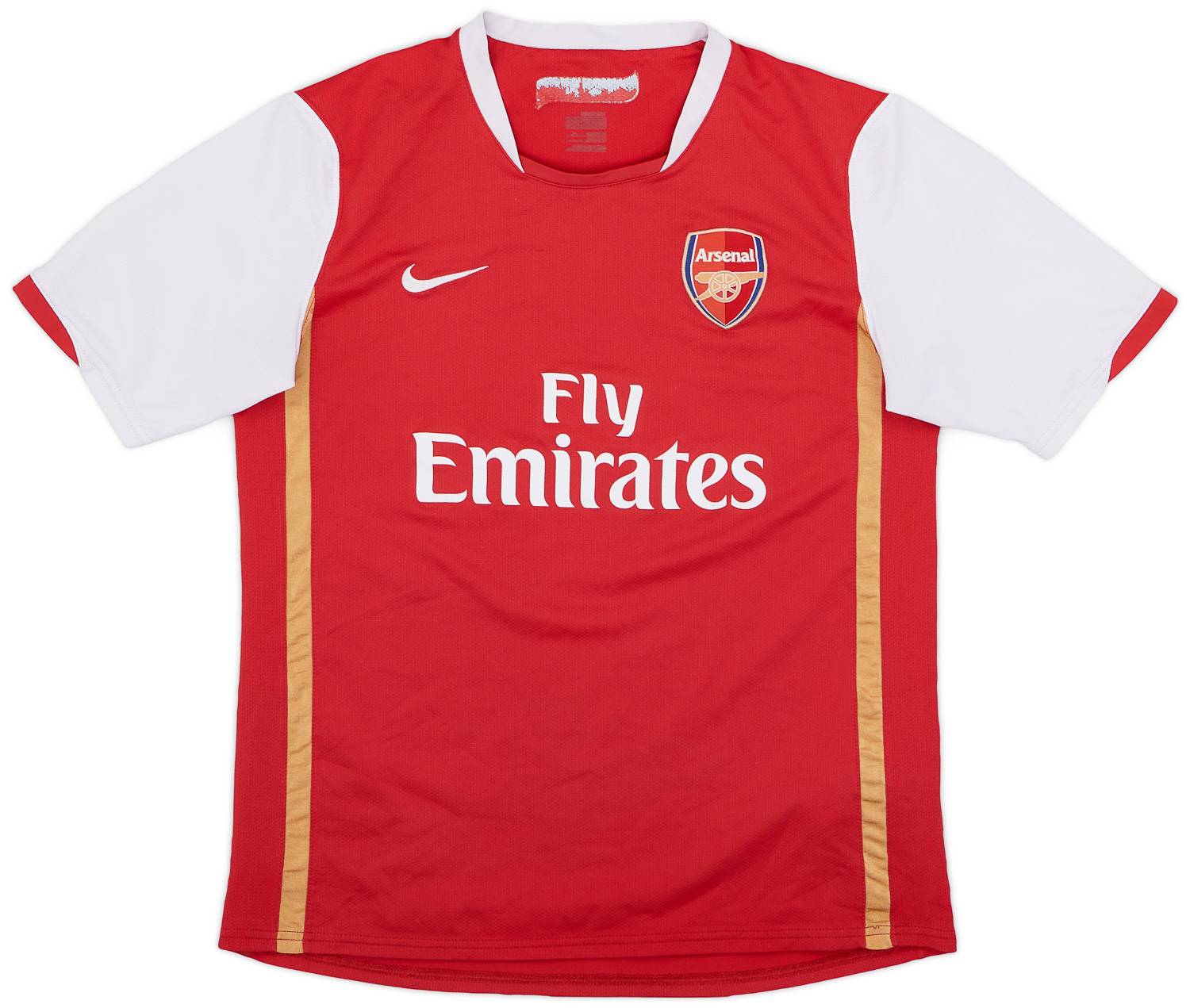 2006-08 Arsenal Home Shirt - 6/10 - (XL.Boys)