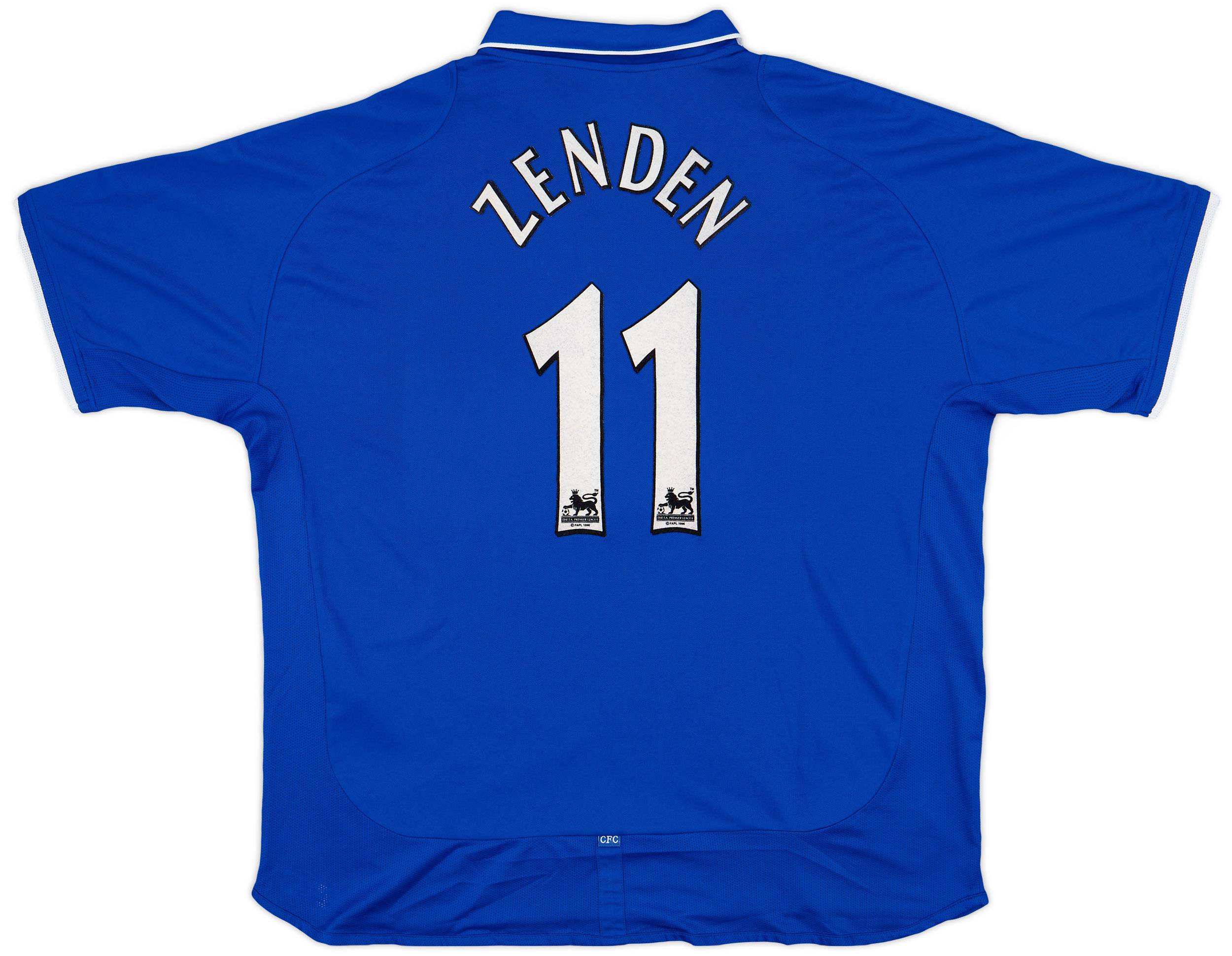 2001-03 Chelsea Home Shirt Zenden #11 - 8/10 - (XXL)
