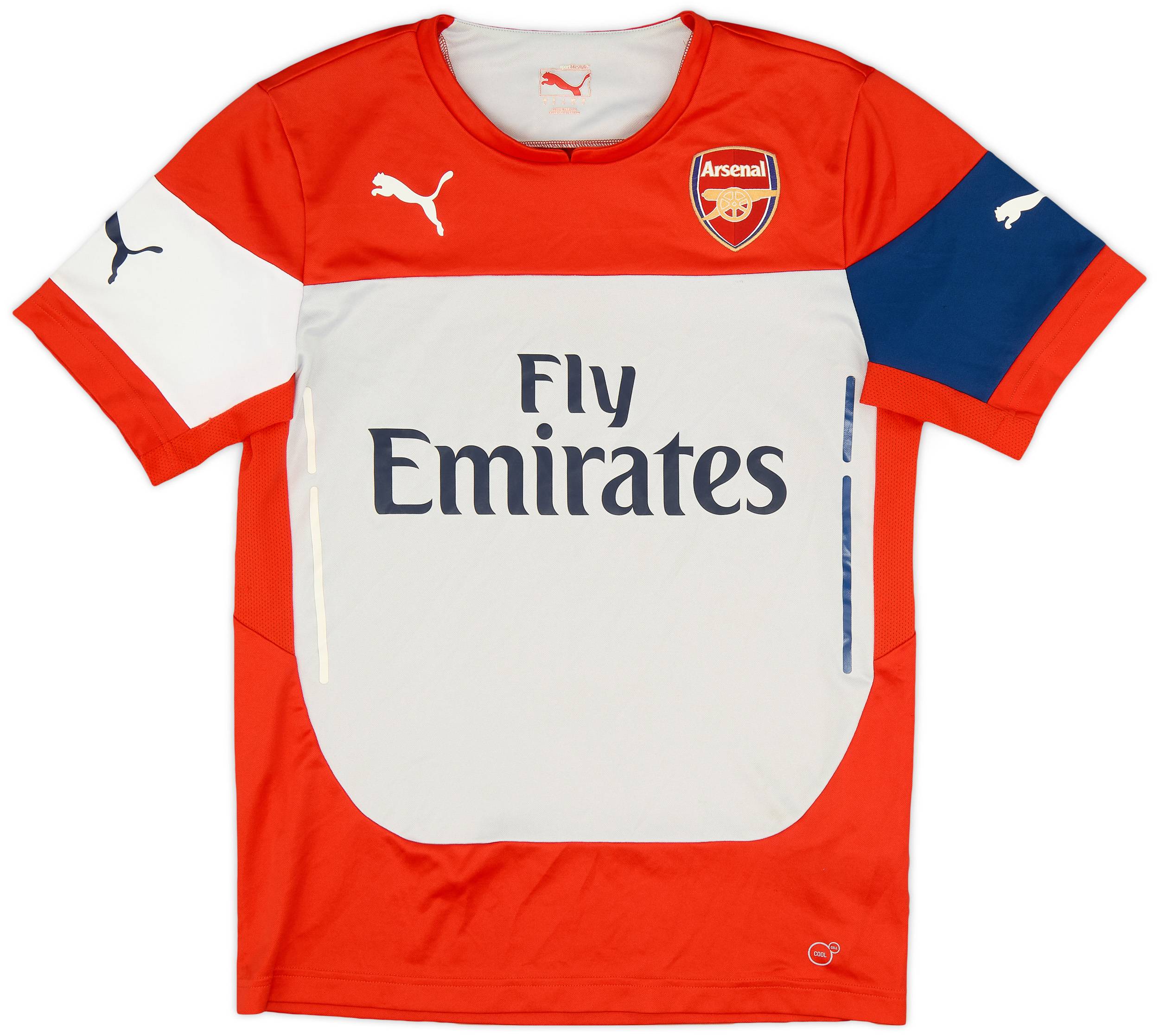 2014-15 Arsenal Puma Training Shirt - 8/10 - (S)