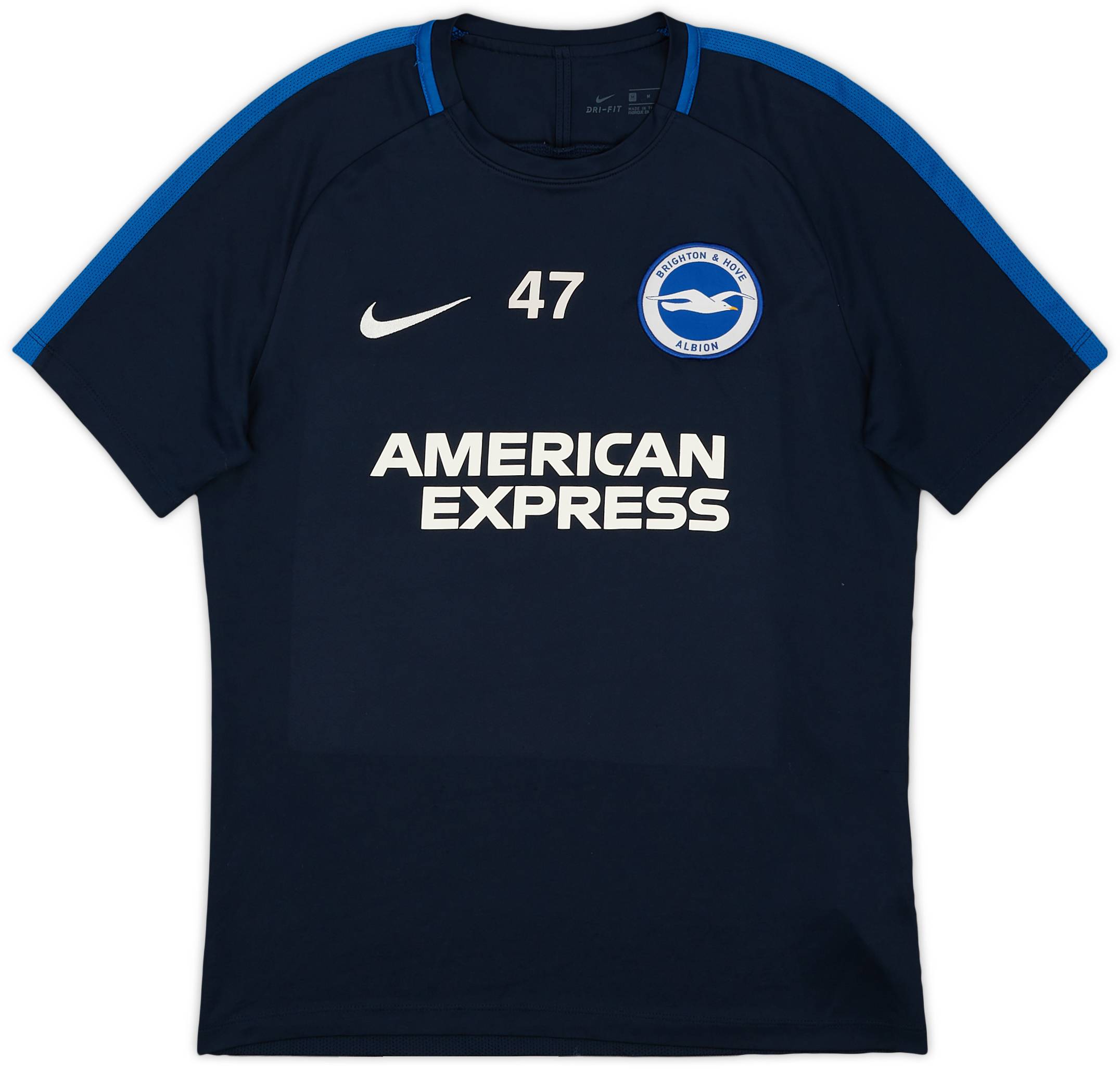 2018-19 Brighton Nike Player Issue Training Shirt #47 - 6/10 - (M)