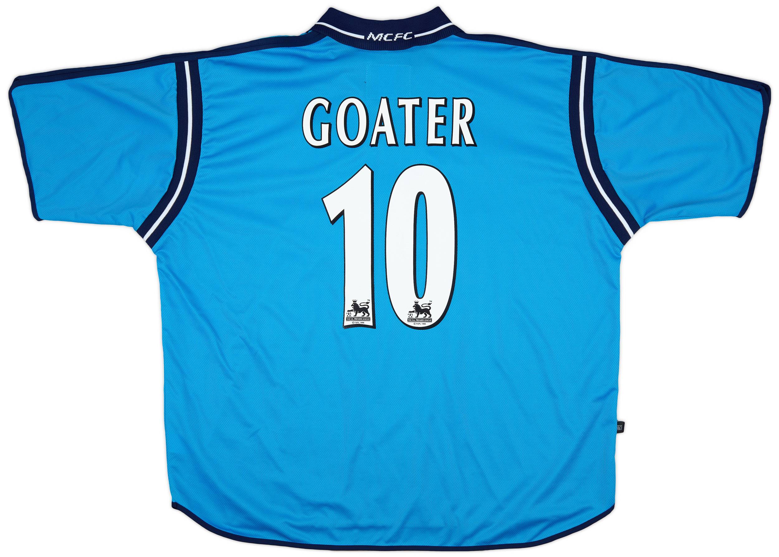 2002-03 Manchester City Home Shirt Goater #10 (XXL)