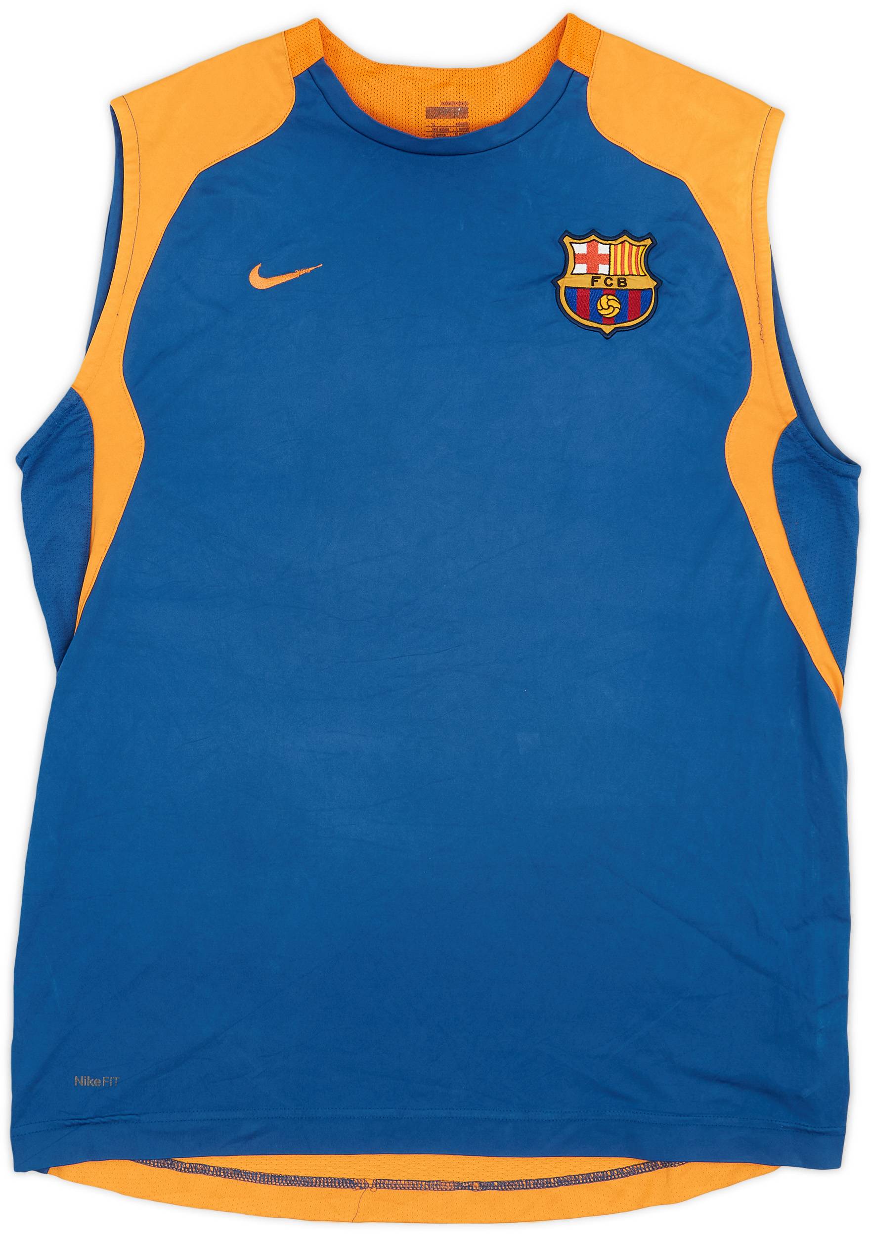 2007-08 Barcelona Nike Training Vest - 6/10 - (L)