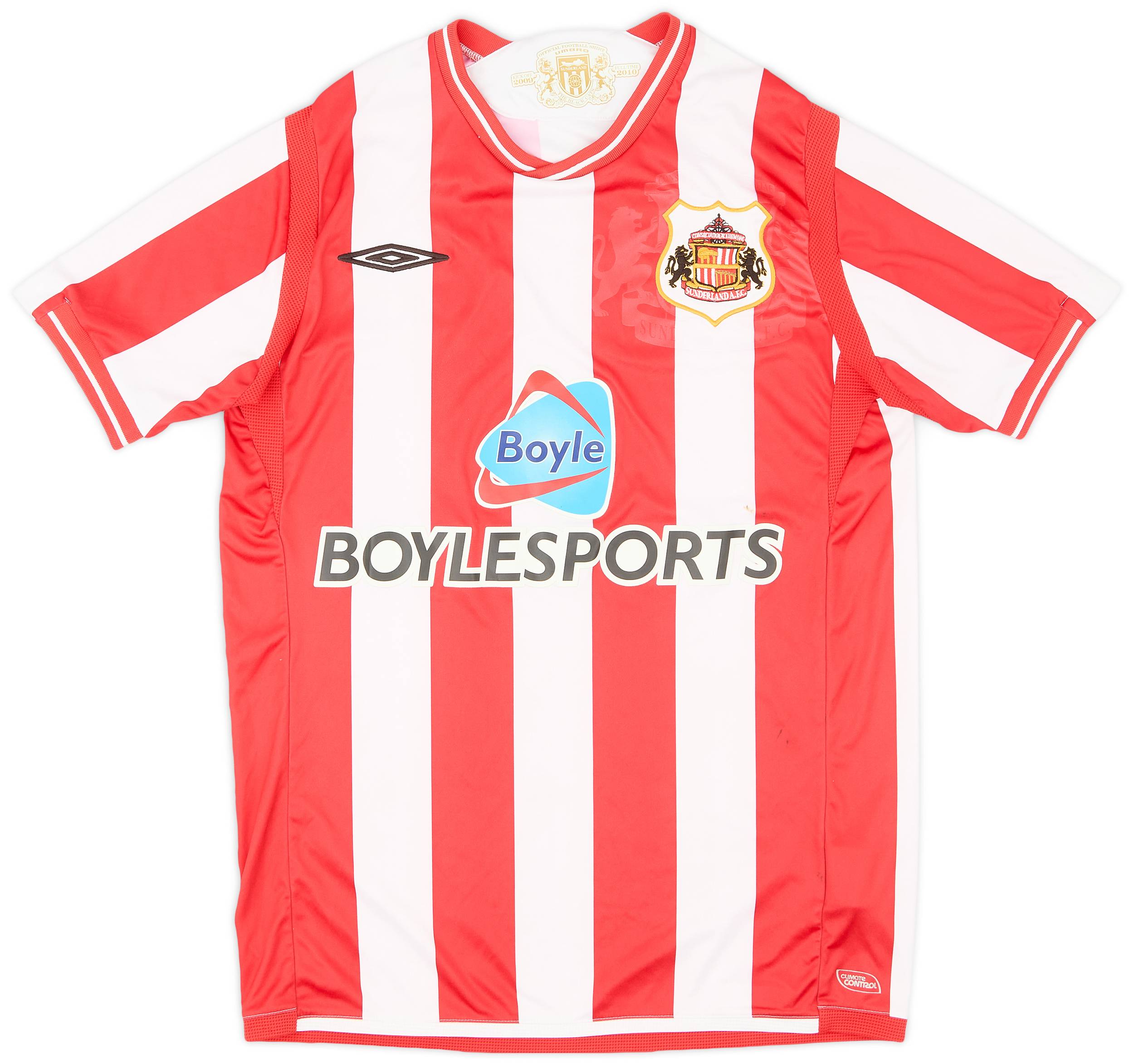 2009-10 Sunderland Home Shirt - 8/10 - (S)
