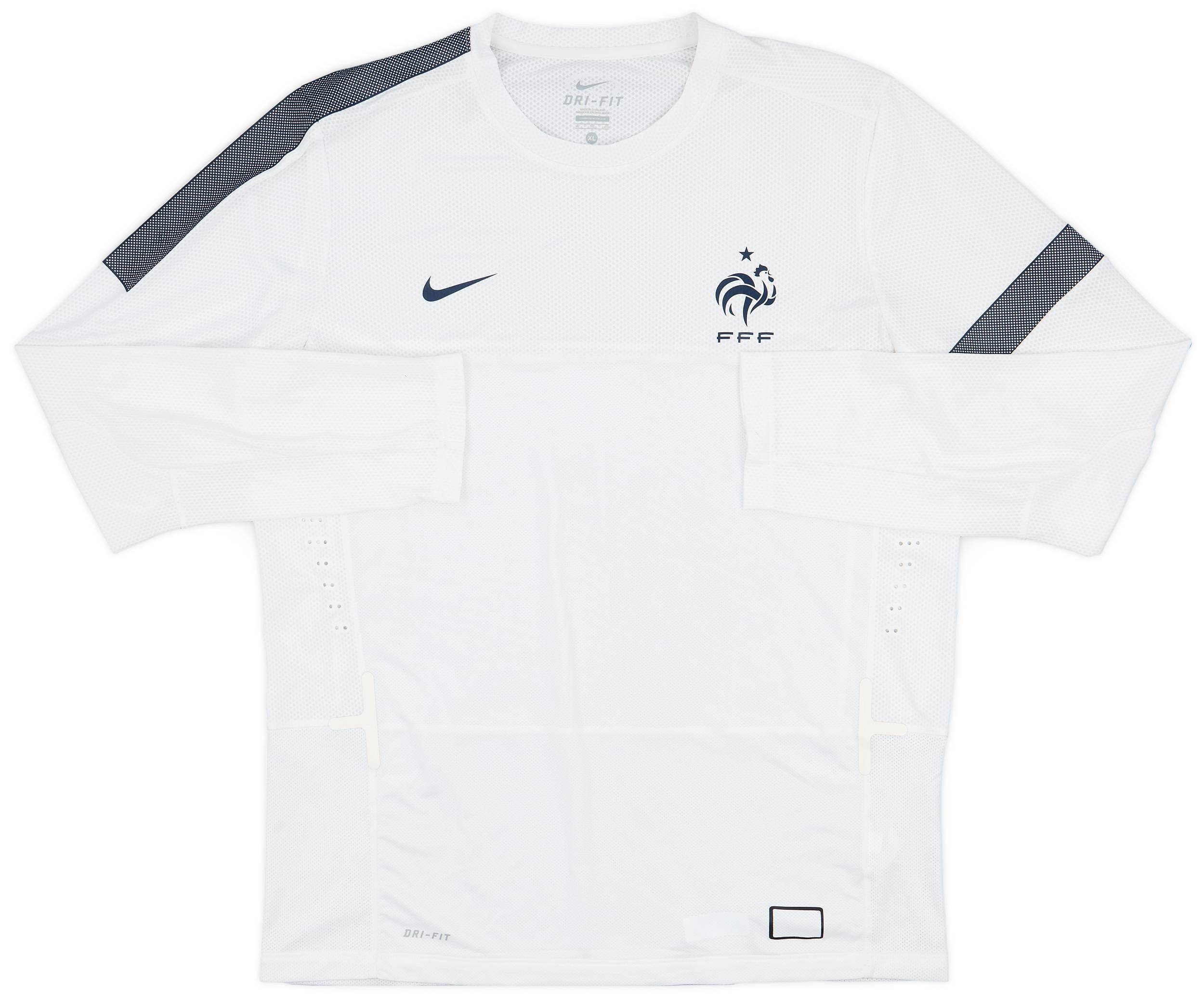2013-14 France Player Issue Nike Training L/S Shirt - 7/10 - (XL)