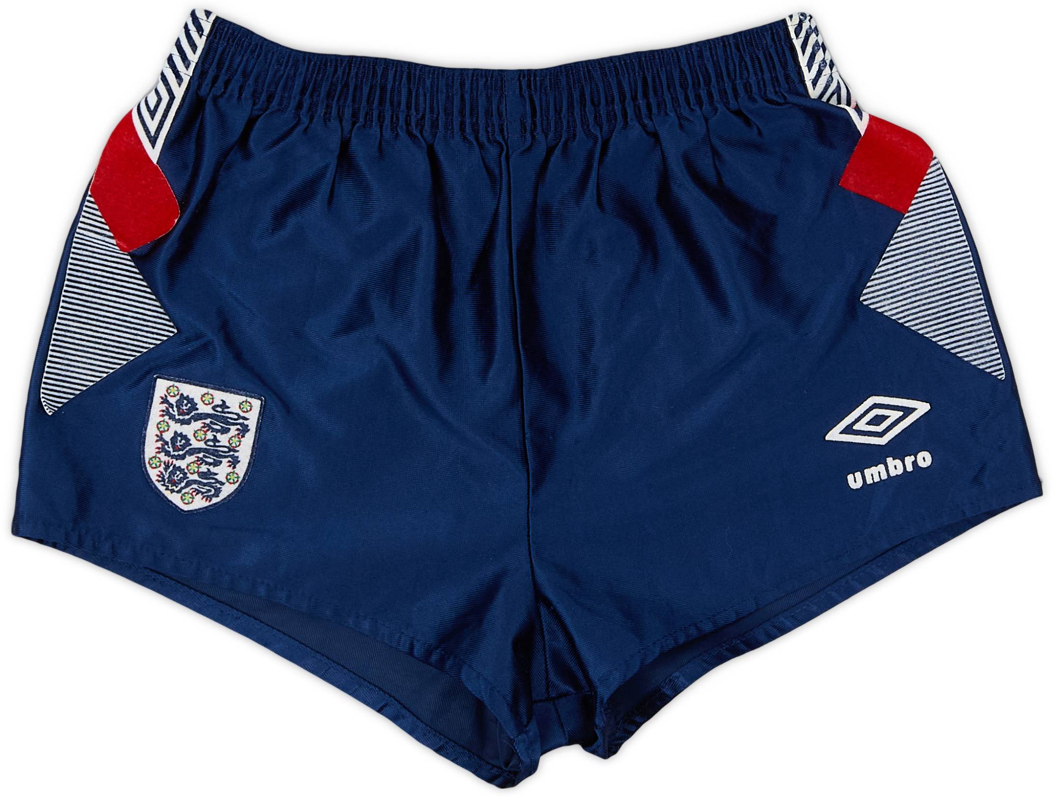 1990-92 England Home Shorts - 9/10 - (XL.Boys)