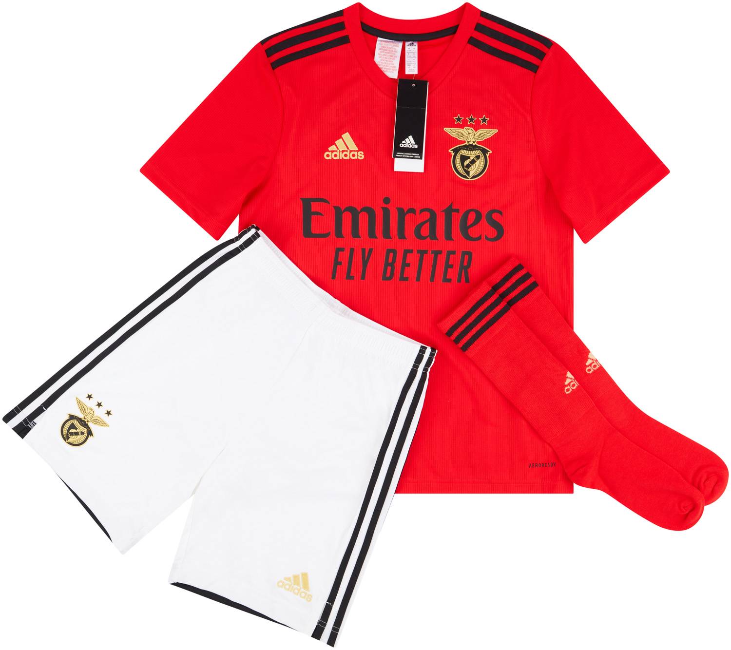 2020-21 Benfica Home Full Kit - NEW - (KIDS)