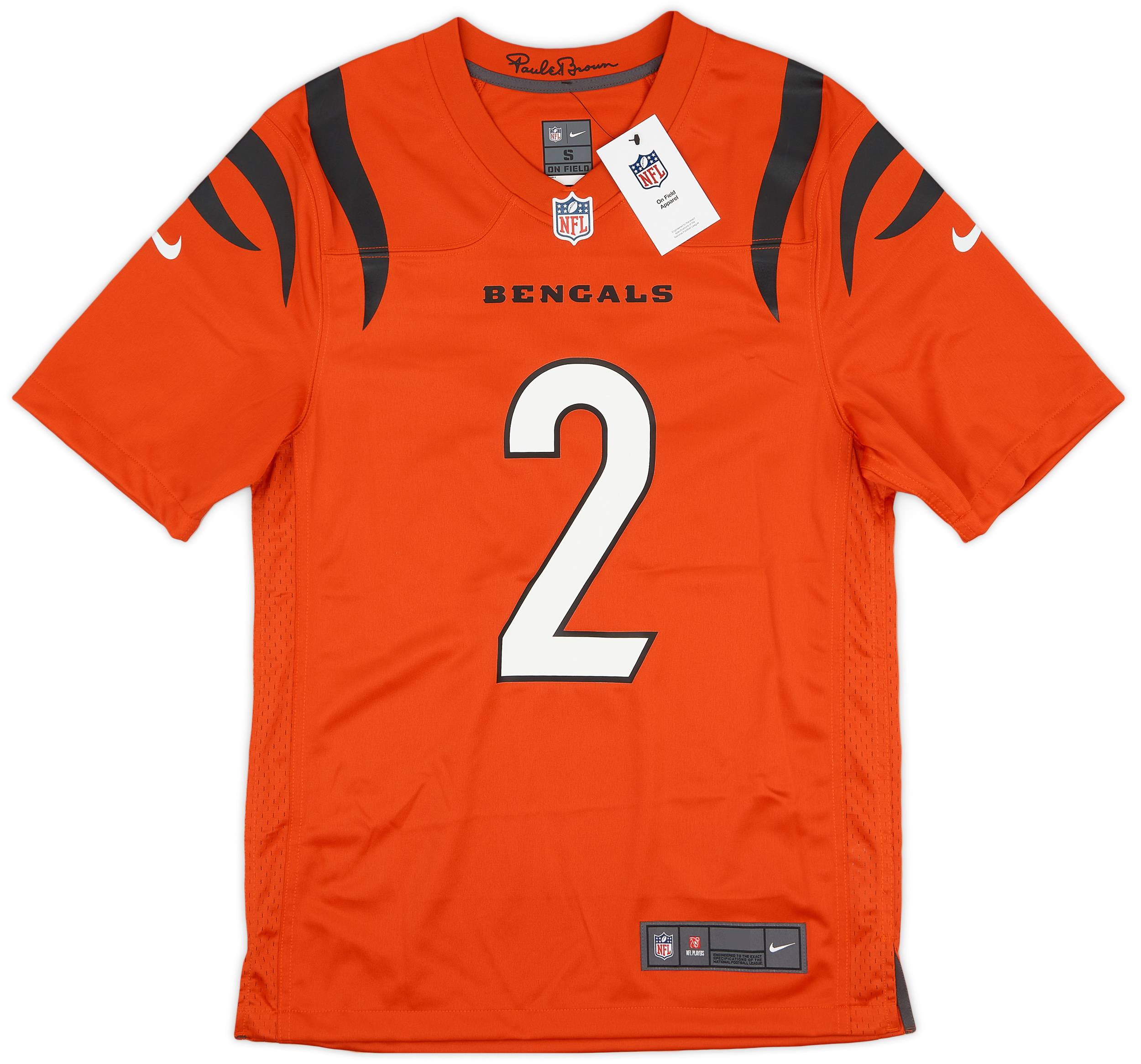 2021-23 Cincinnati Bengals McPherson #2 Nike Game Alternate Jersey (S)