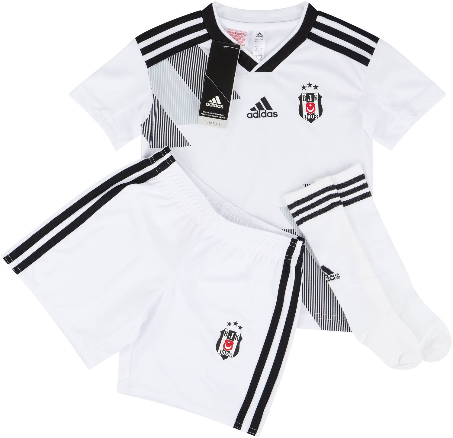 2019-20 Besiktas Home Full Kit (Little Kids)