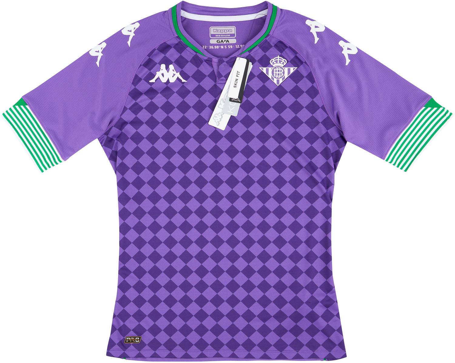 2020-21 Real Betis Player Issue Away Shirt