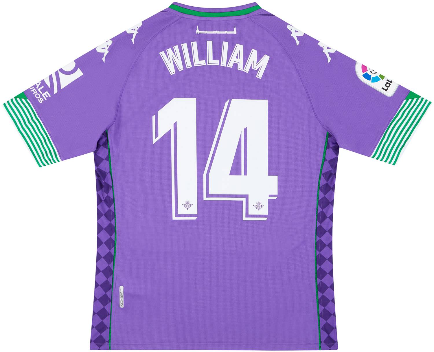 2020-21 Real Betis Away Shirt William #14 - NEW