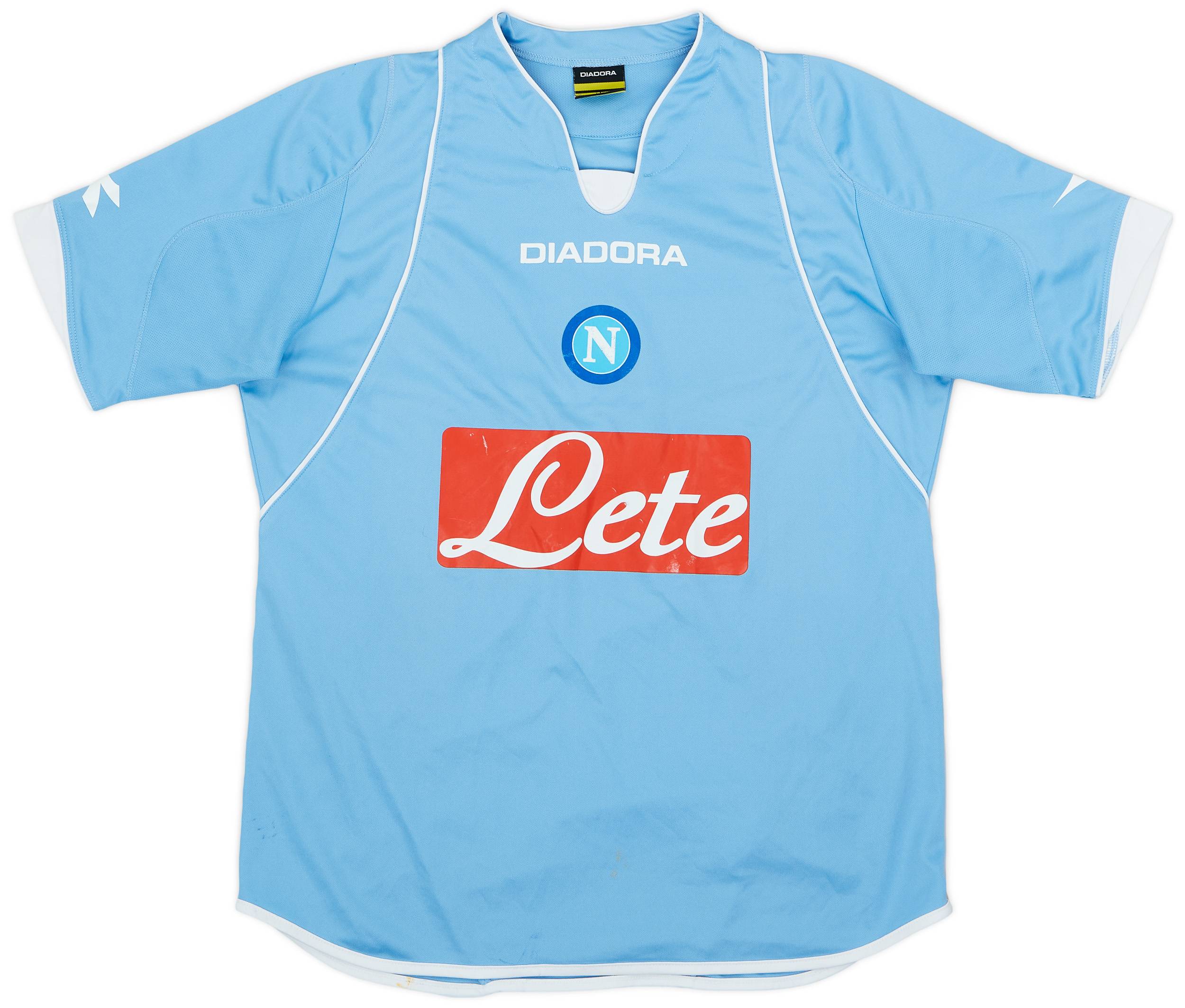 2007-08 Napoli Home Shirt - 6/10 - (M)