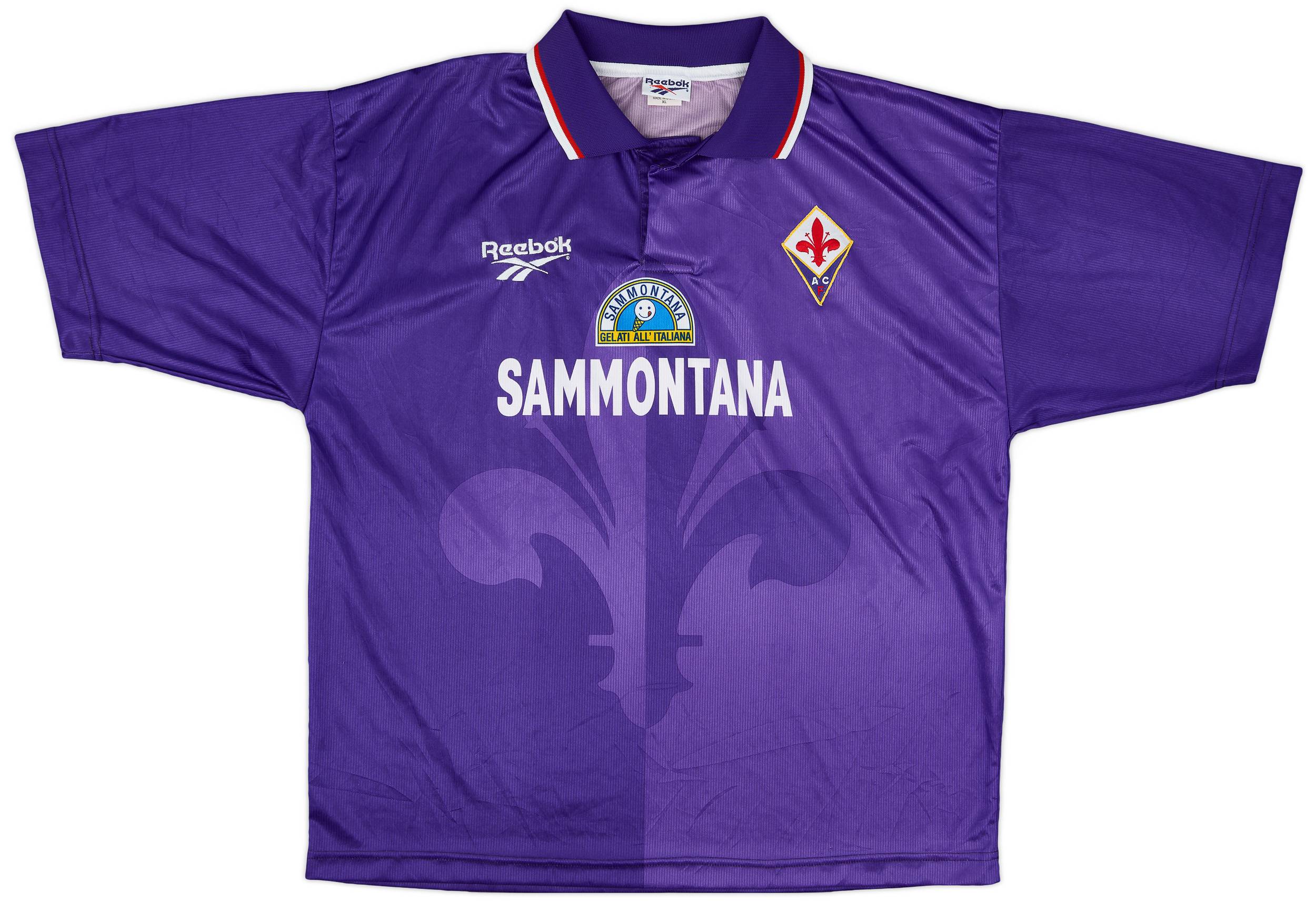 1995-96 Fiorentina Home Shirt - 9/10 - (XL)