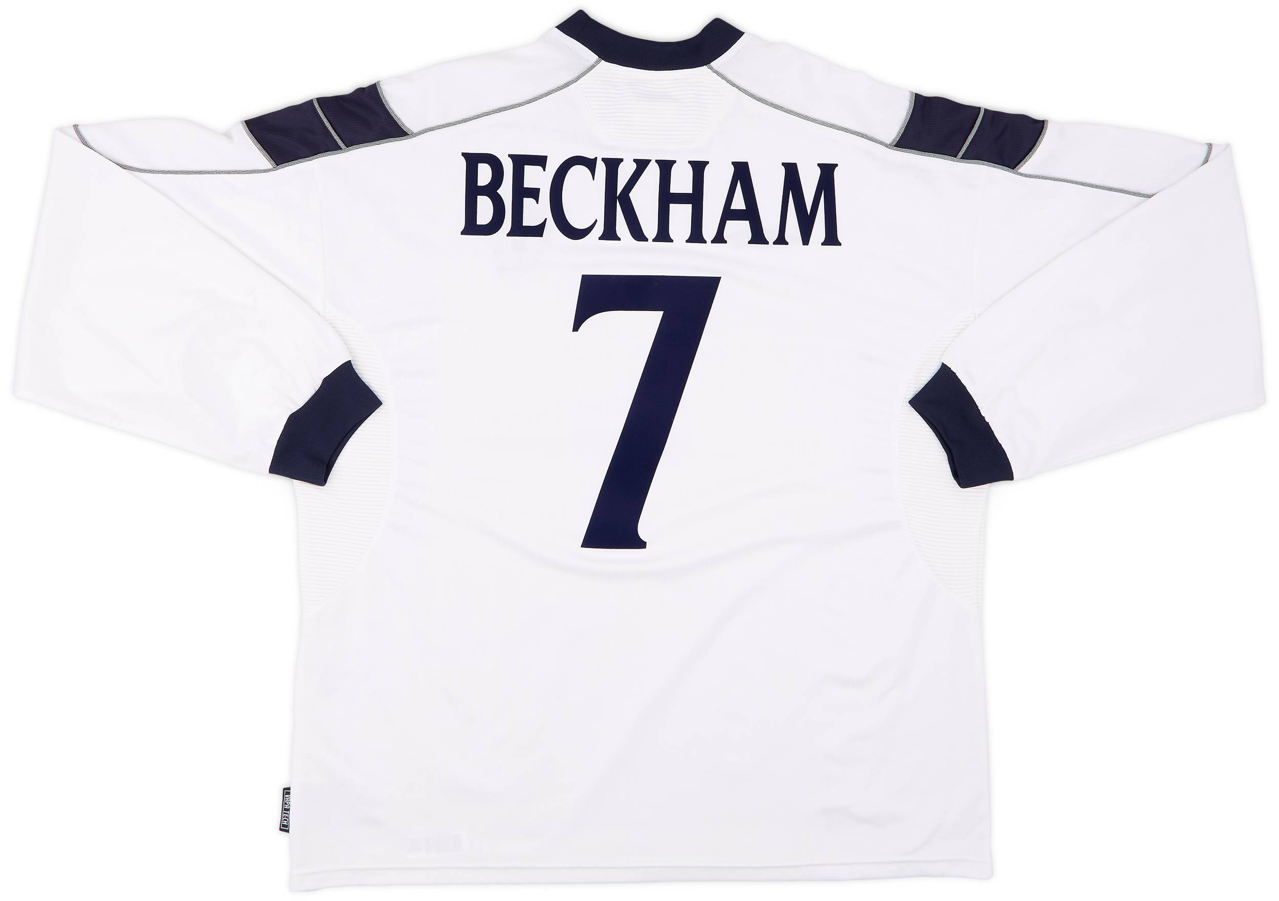2000-01 Manchester United Away L/S Shirt Beckham #7 - 8/10 - (XXL)
