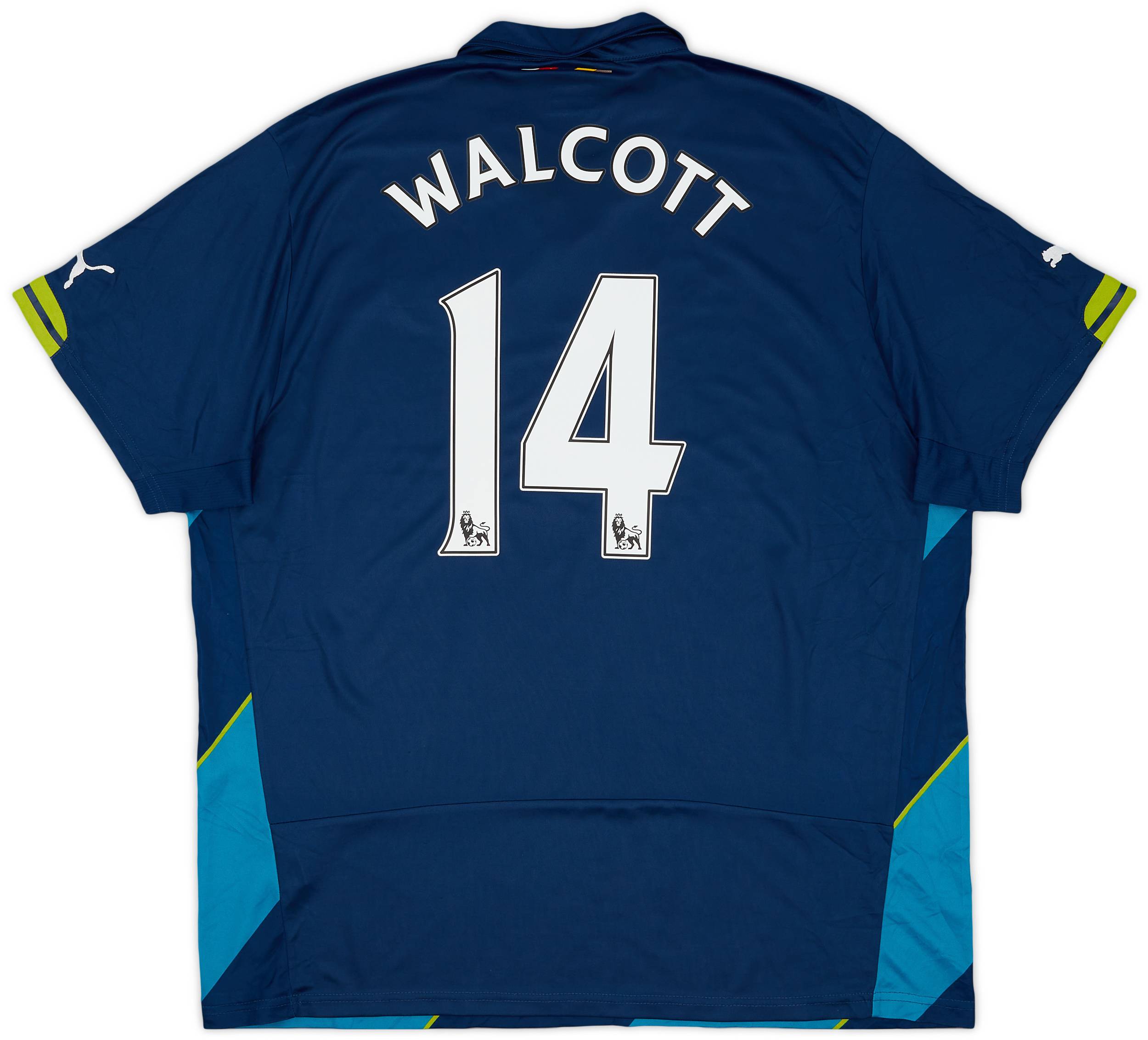 2014-15 Arsenal Third Shirt Walcott #14 - 7/10 - (XXL)