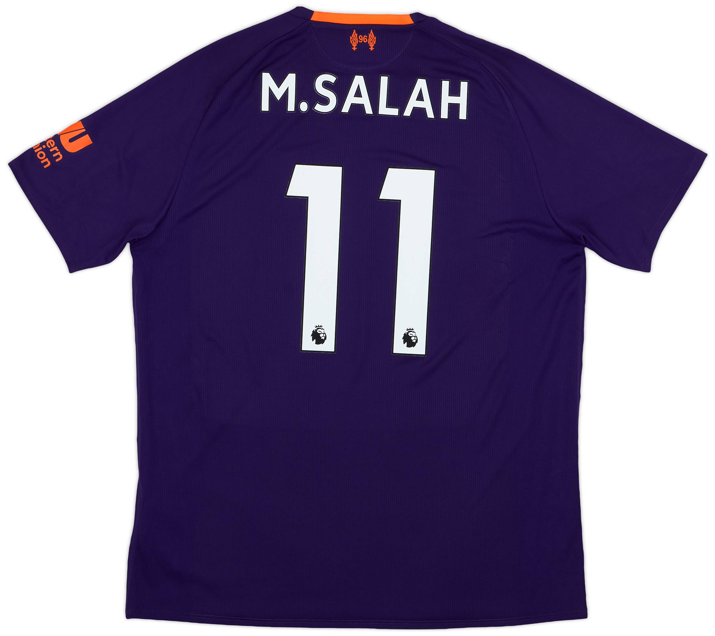 2018-19 Liverpool Away Shirt Salah #11 - 6/10 - (L)