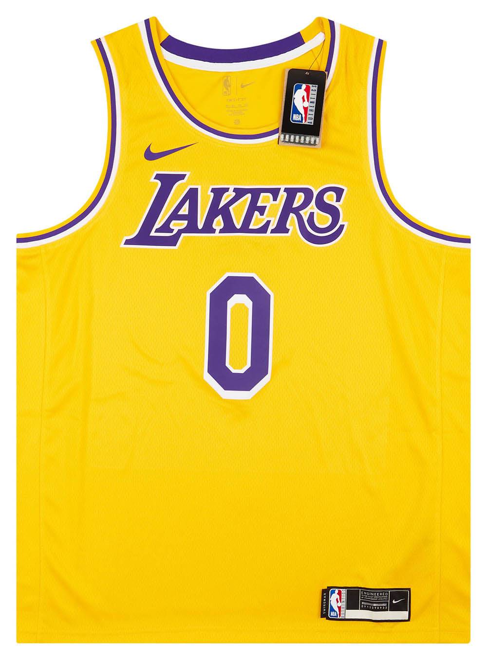 2022-23 LA Lakers Westbrook #0 Nike Swingman Jersey (Away) XL - W/Tags