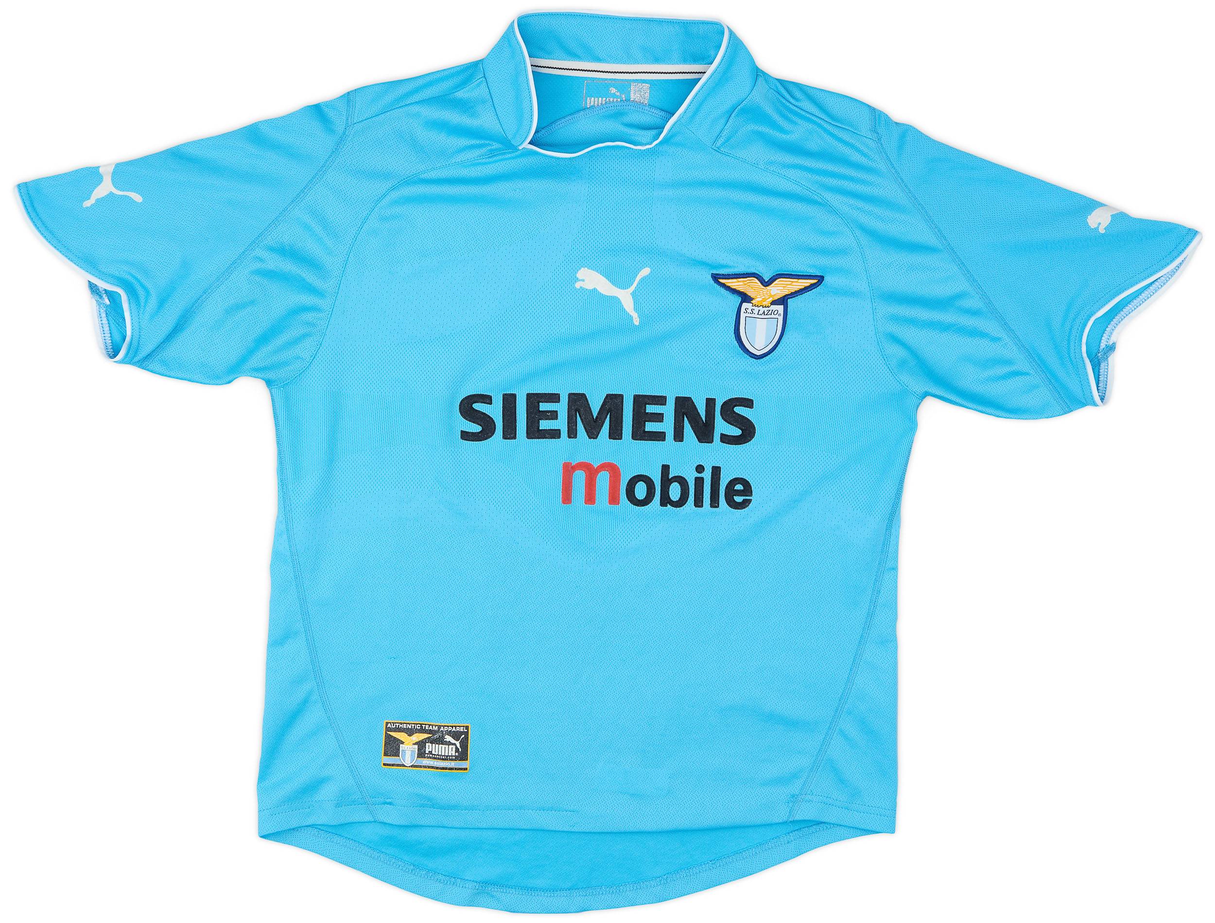 2002-03 Lazio Home Shirt - 6/10 - (XL.Boys)