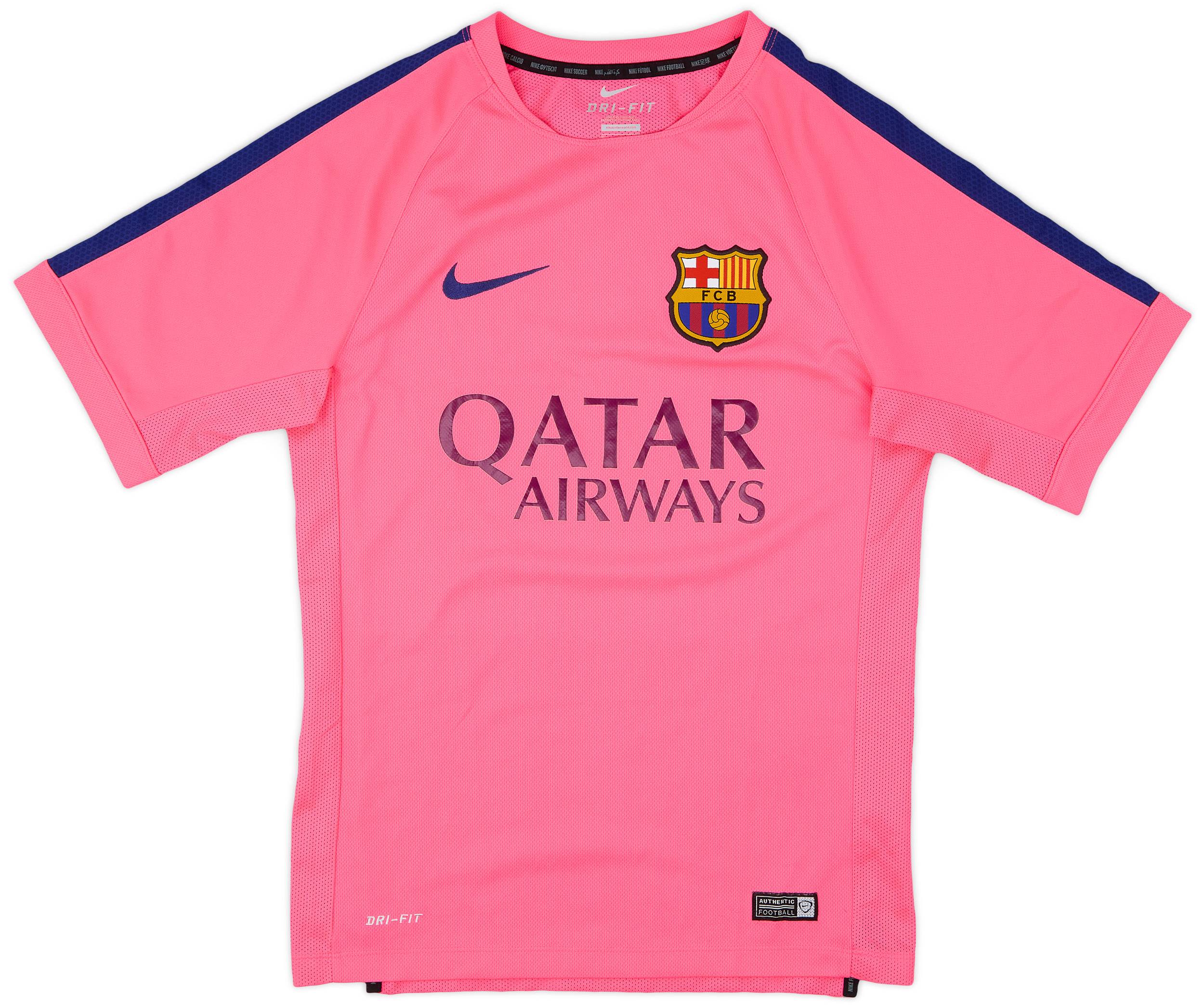 2014-15 Barcelona Nike Training Shirt - 9/10 - (S)