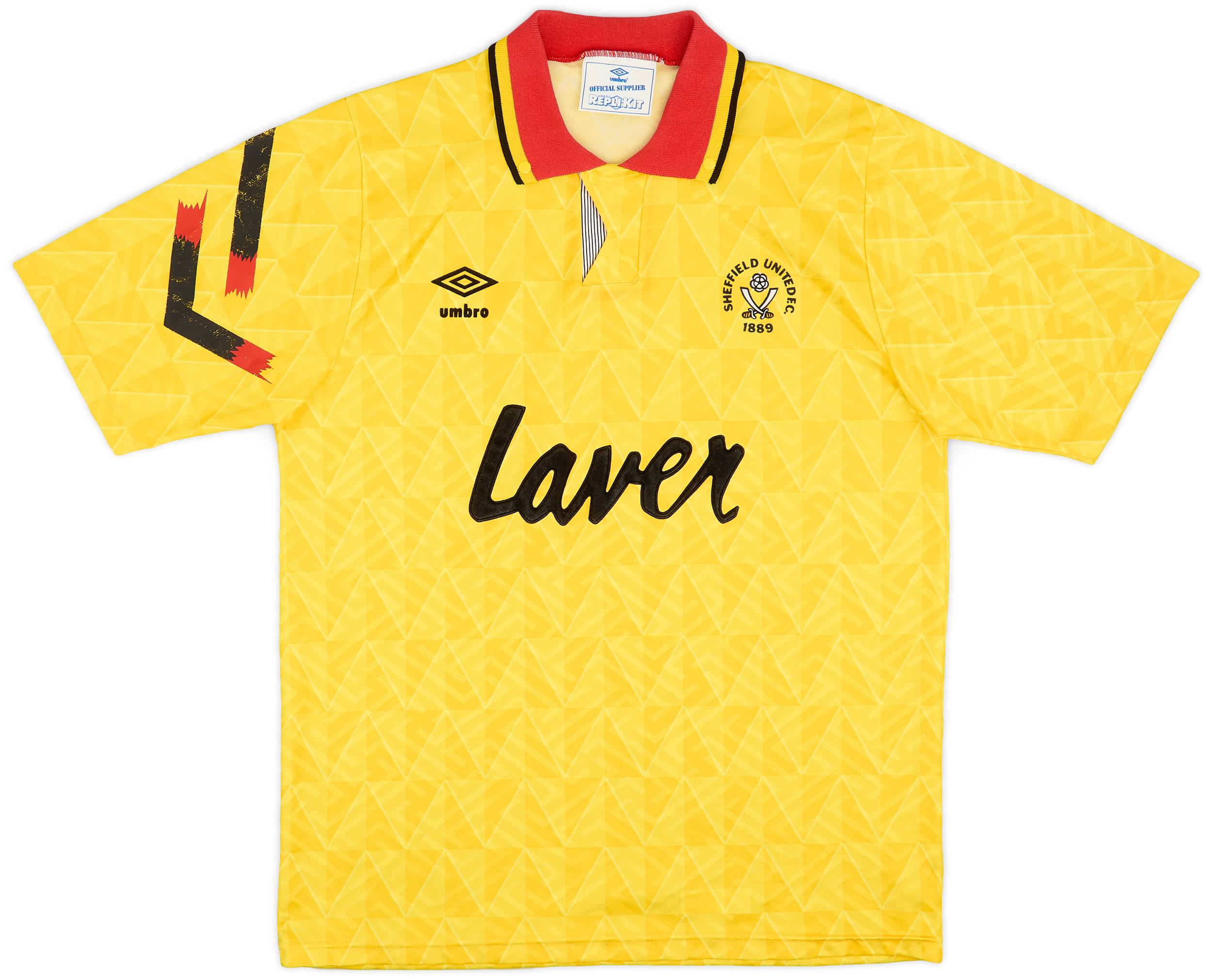 1991-93 Sheffield United Away Shirt - 8/10 - (L)