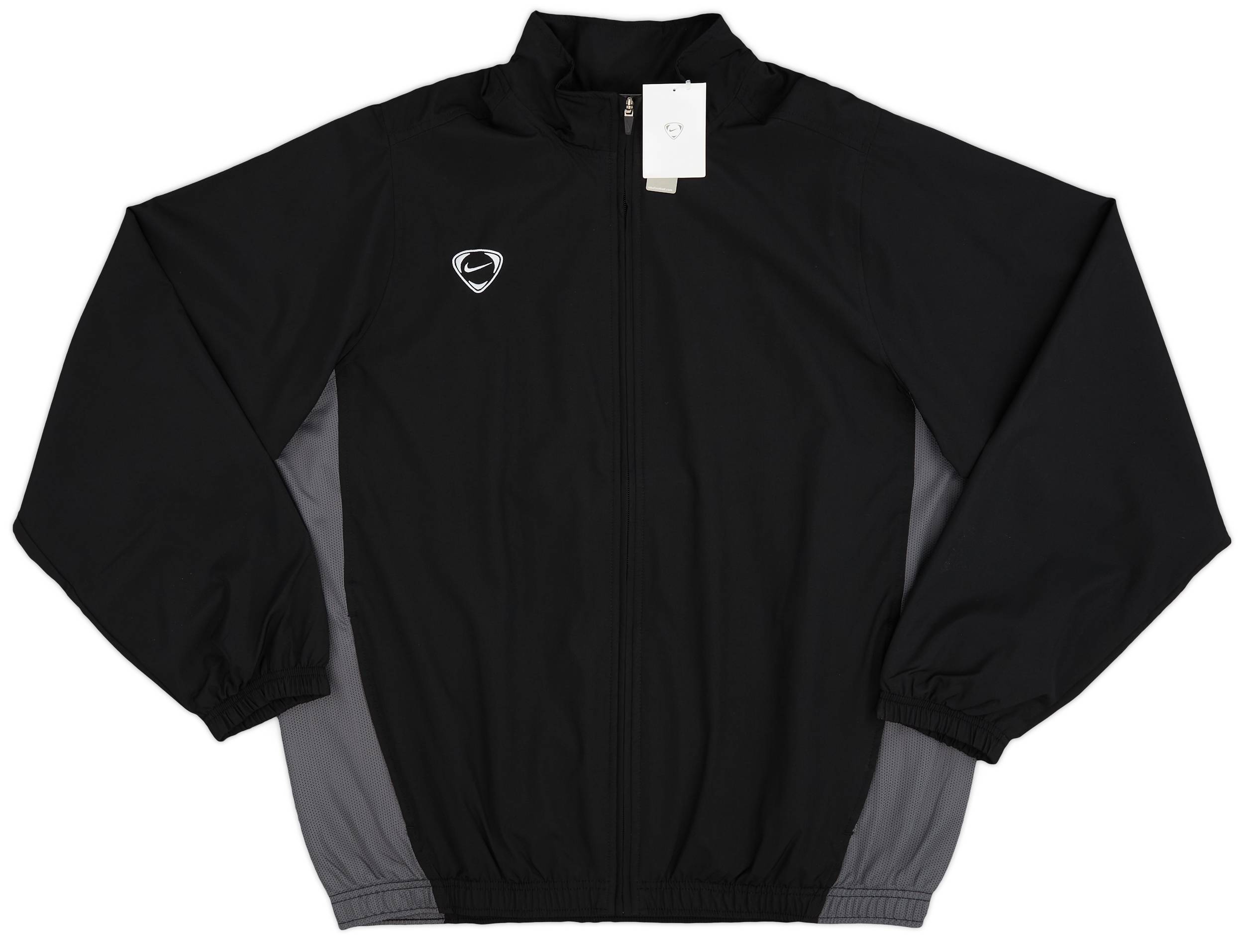 Vintage Nike Track Jacket in Black and Gray - Etsy
