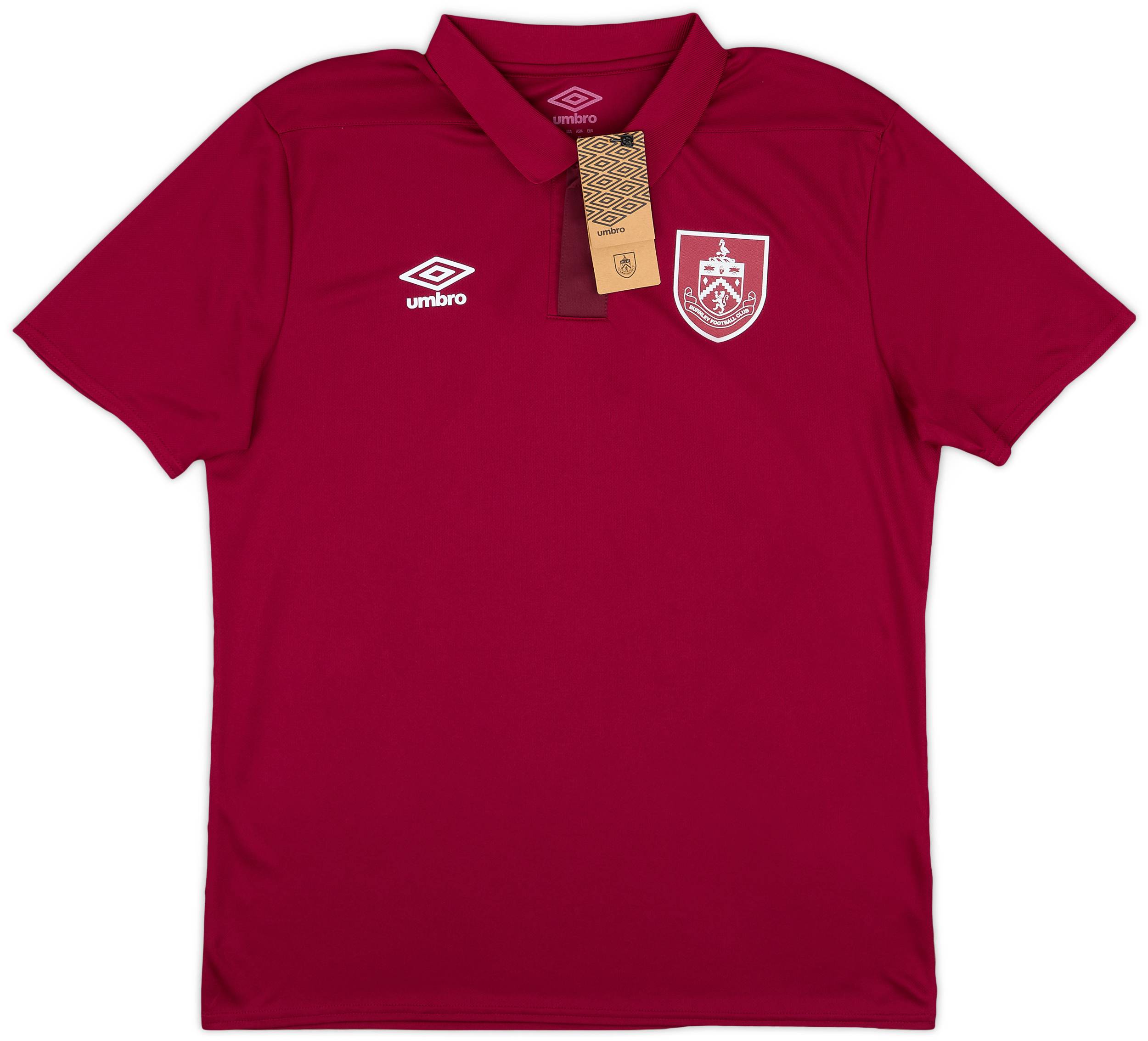 2023-24 Burnley Umbro Polo T-Shirt (L)