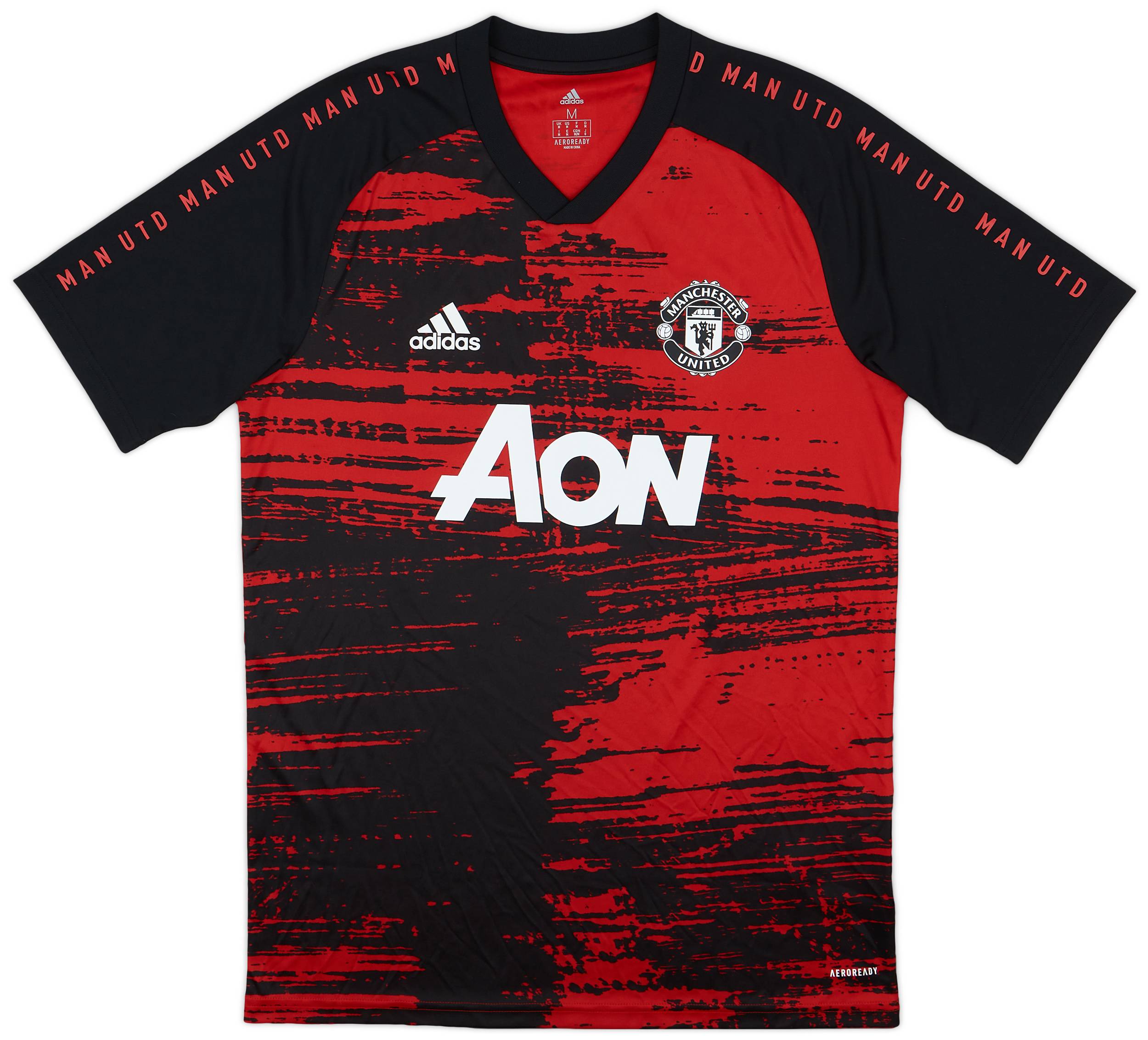 2019-20 Manchester United adidas Training Shirt - 8/10 - (M)