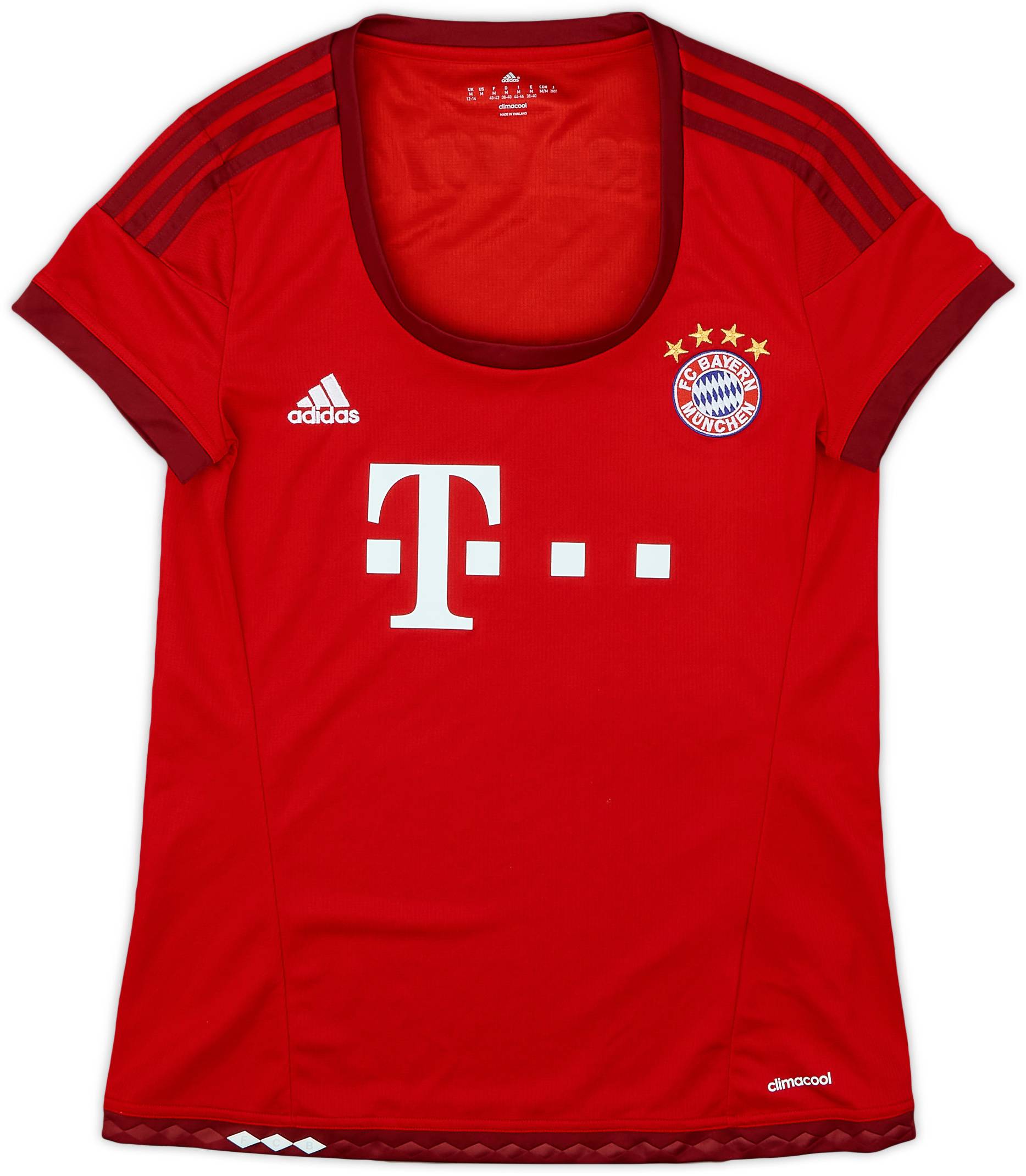 2015-16 Bayern Munich Home Shirt - 8/10 - (Women's M)