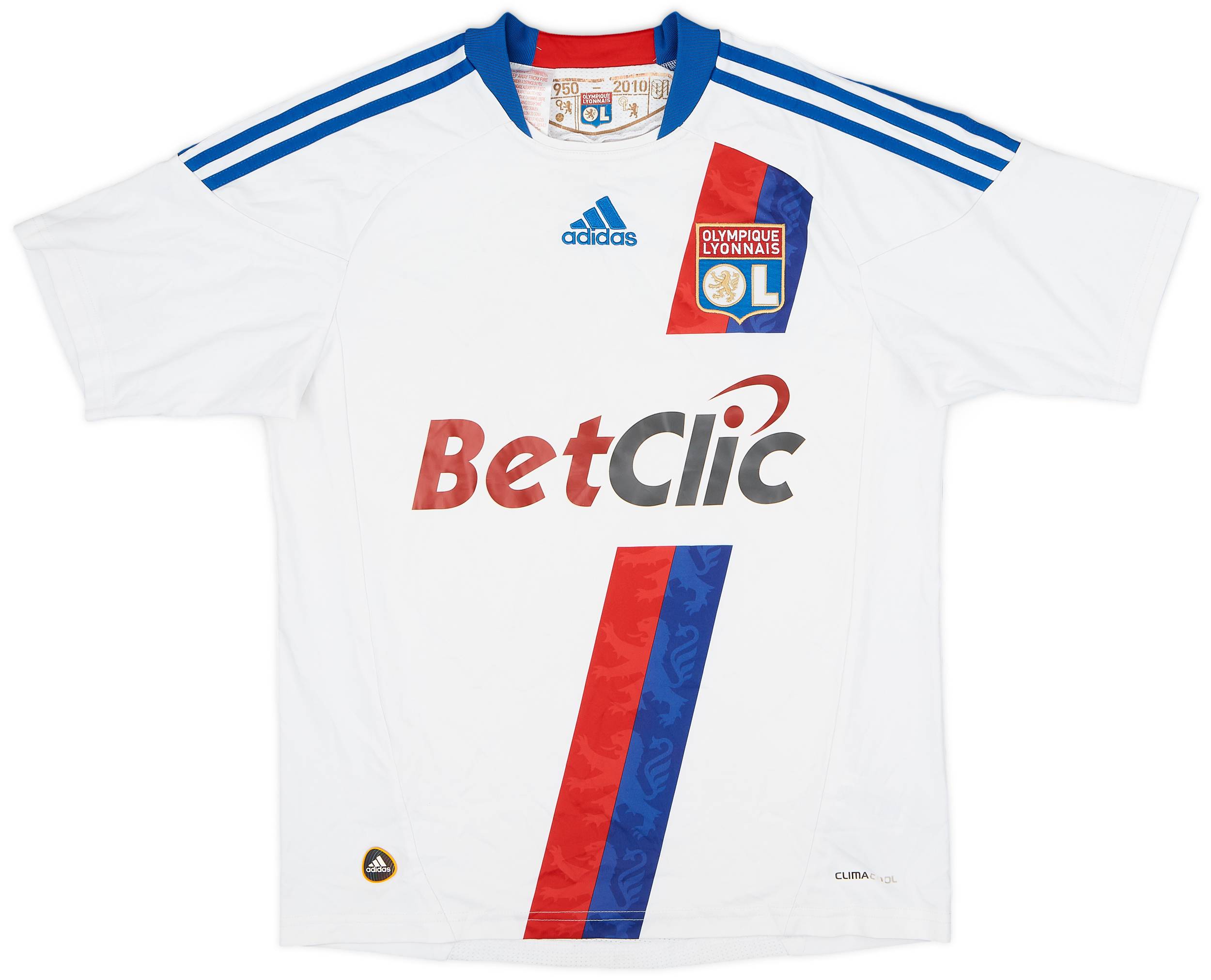2010-11 Lyon Home Shirt - 8/10 - (L.Boys)