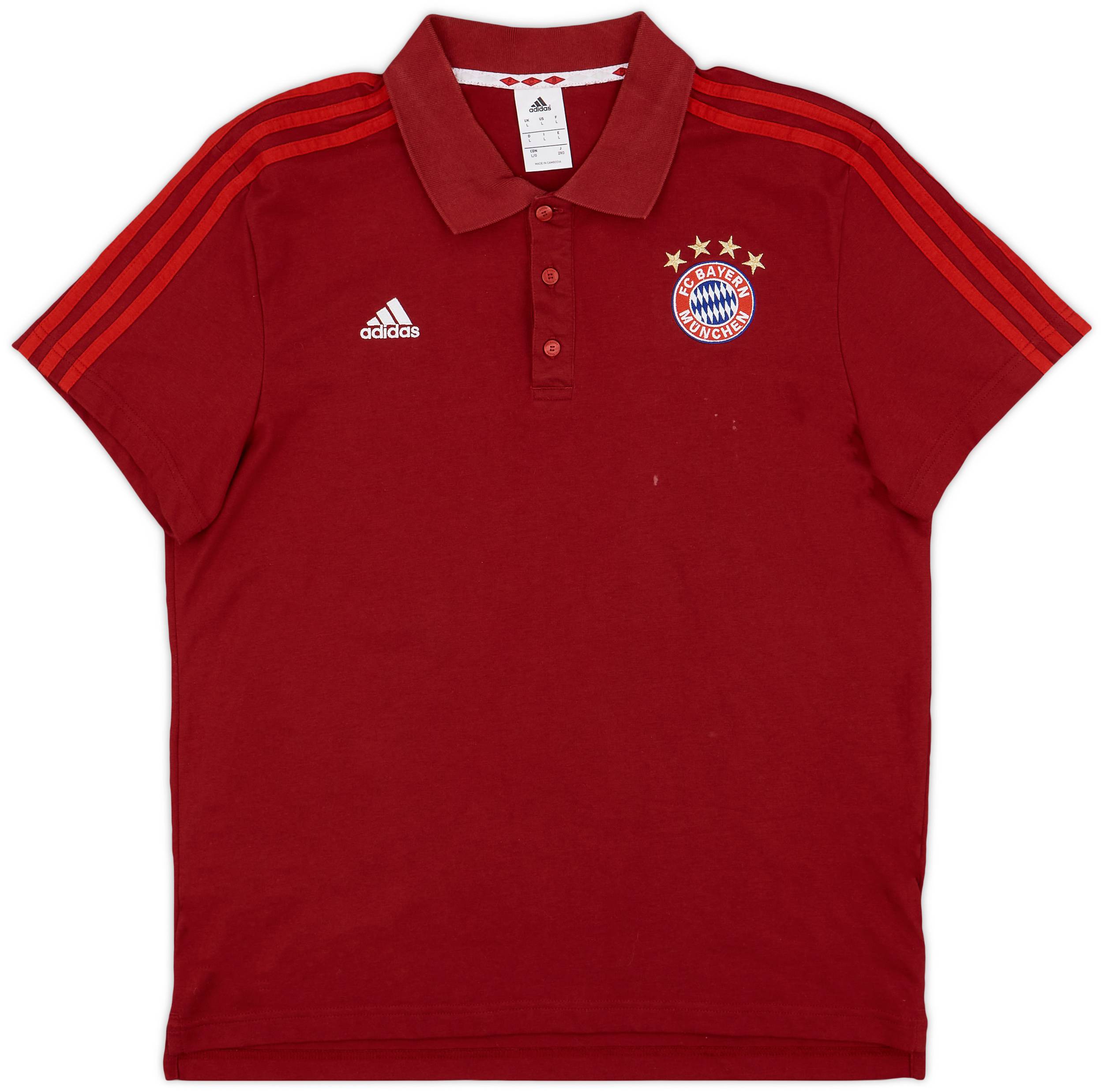 2015-16 Bayern Munich adidas Polo Shirt - 6/10 - (L)