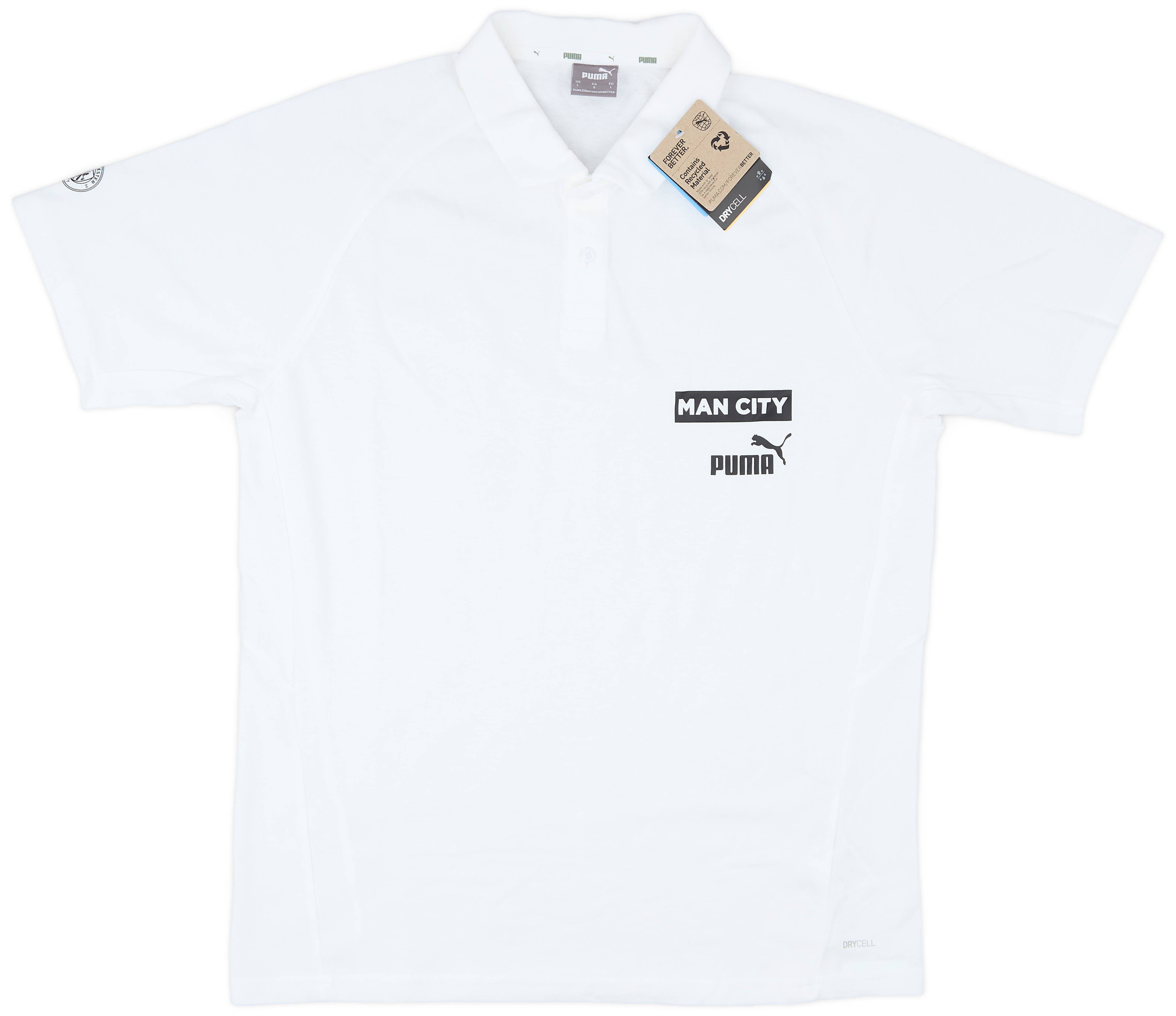 2021-22 Manchester City Puma Polo Shirt (L)