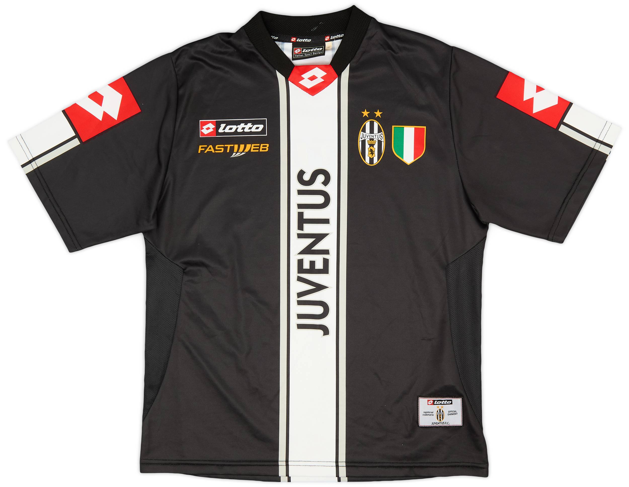 2001-02 Juventus Lotto Training Shirt - 9/10 - (S)