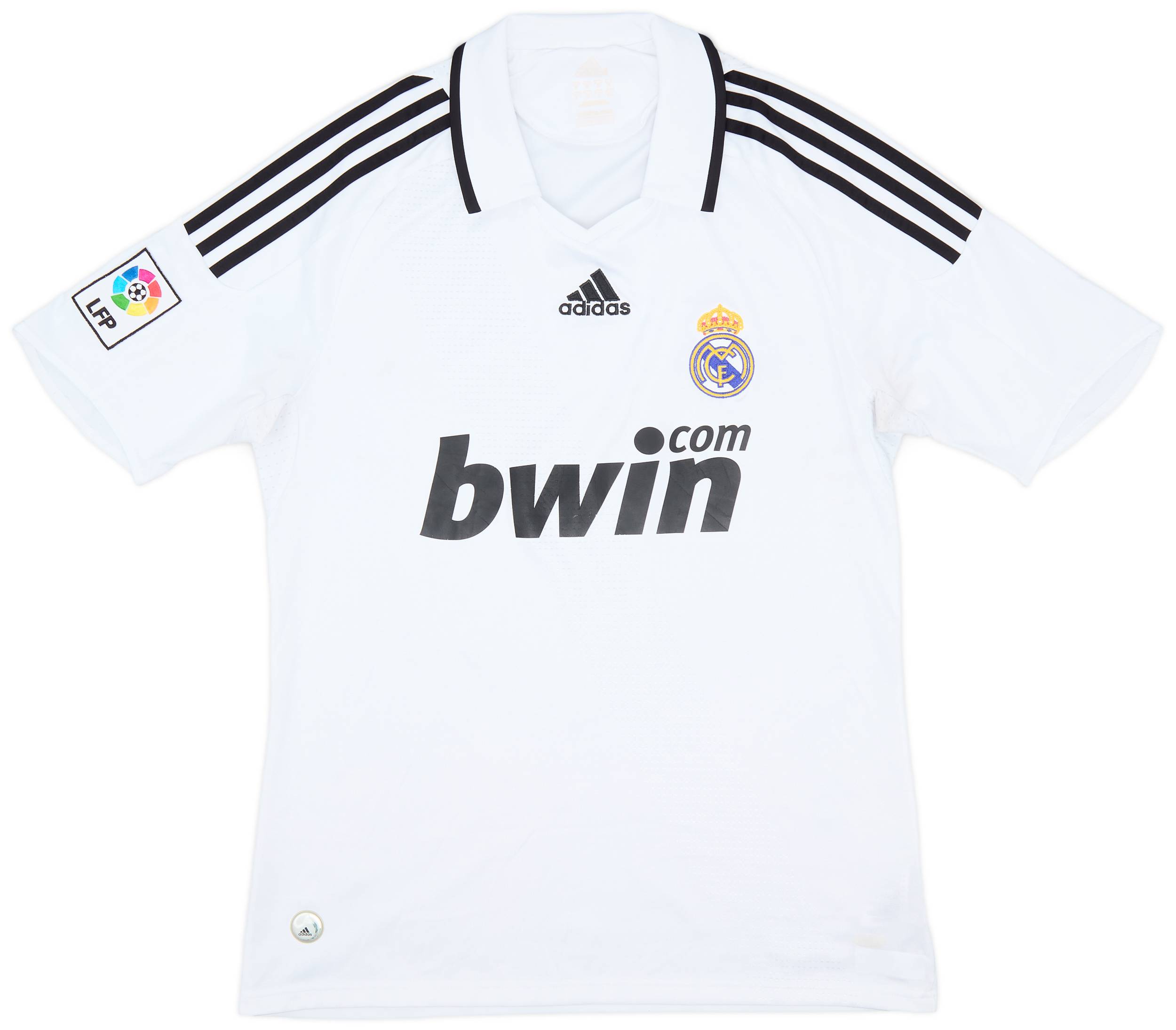 2008-09 Real Madrid Home Shirt - 5/10 - (M)