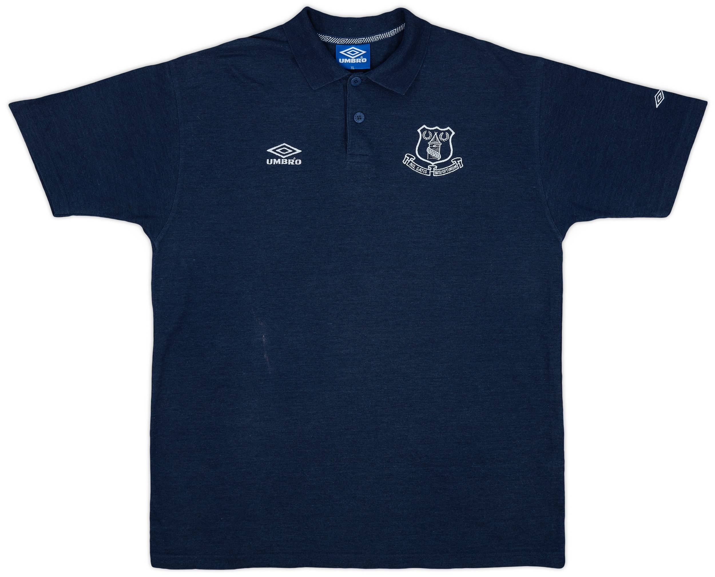 1999-00 Everton Umbro Polo Shirt - 7/10 - (XL)