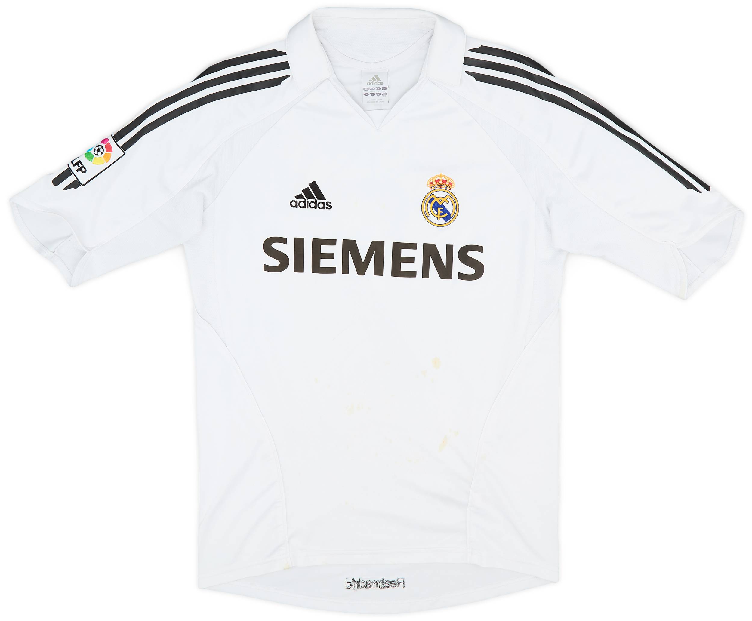 2005-06 Real Madrid Home Shirt Zidane #5 - 5/10 - (S)
