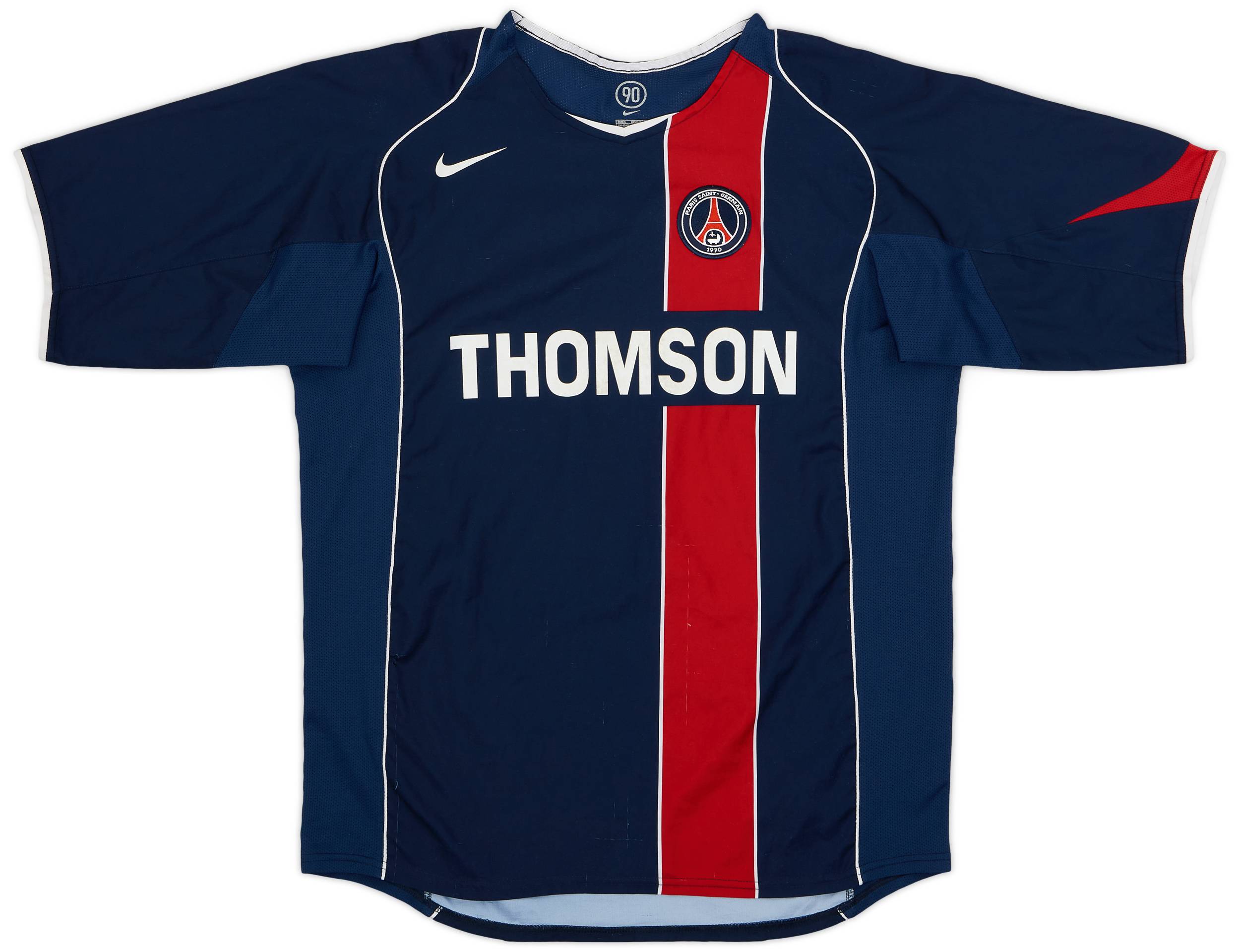2004-05 Paris Saint-Germain Home Shirt - 6/10 - (L)
