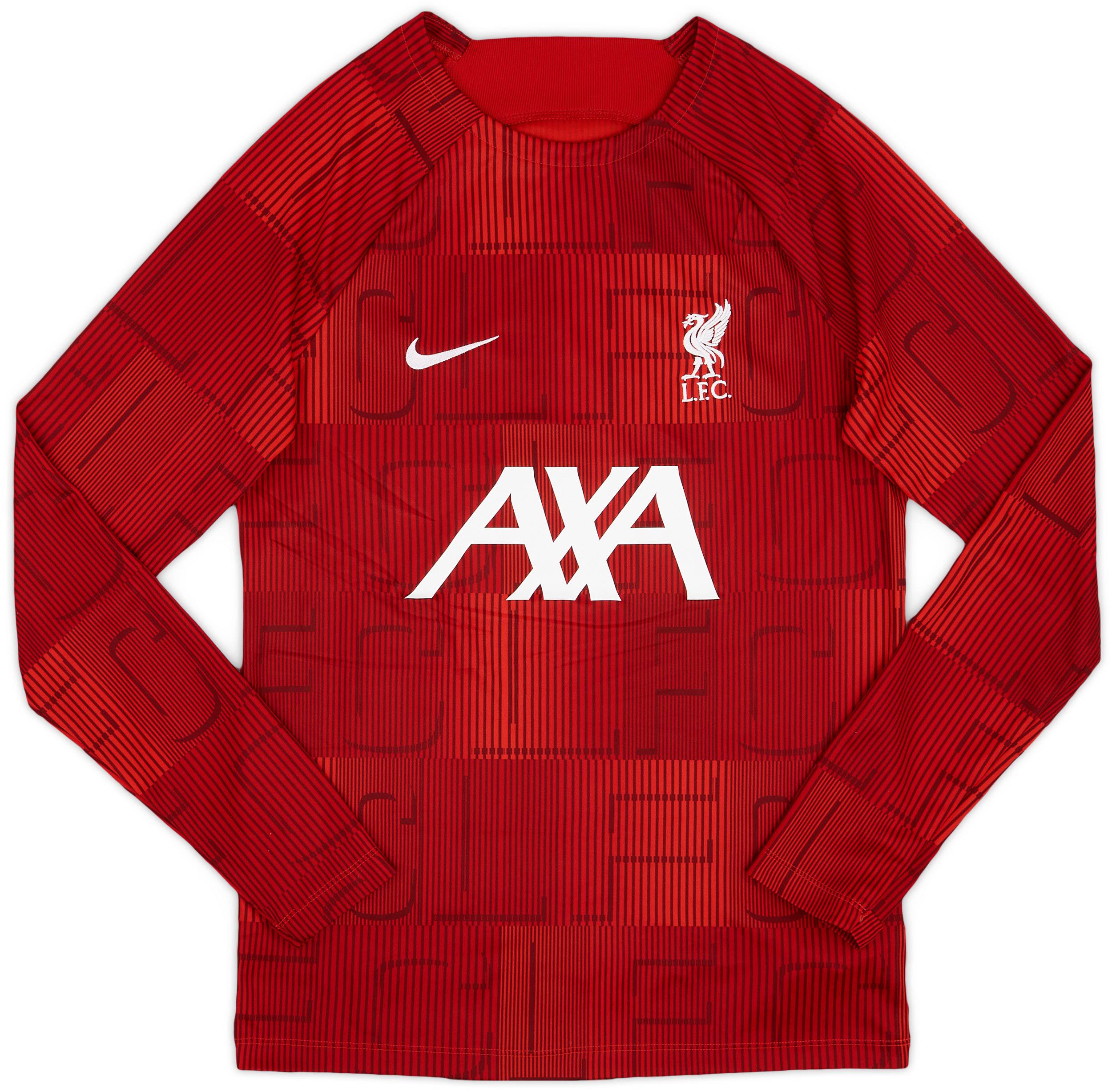 2023-24 Liverpool Nike Training L/S Shirt - 9/10 - (S)