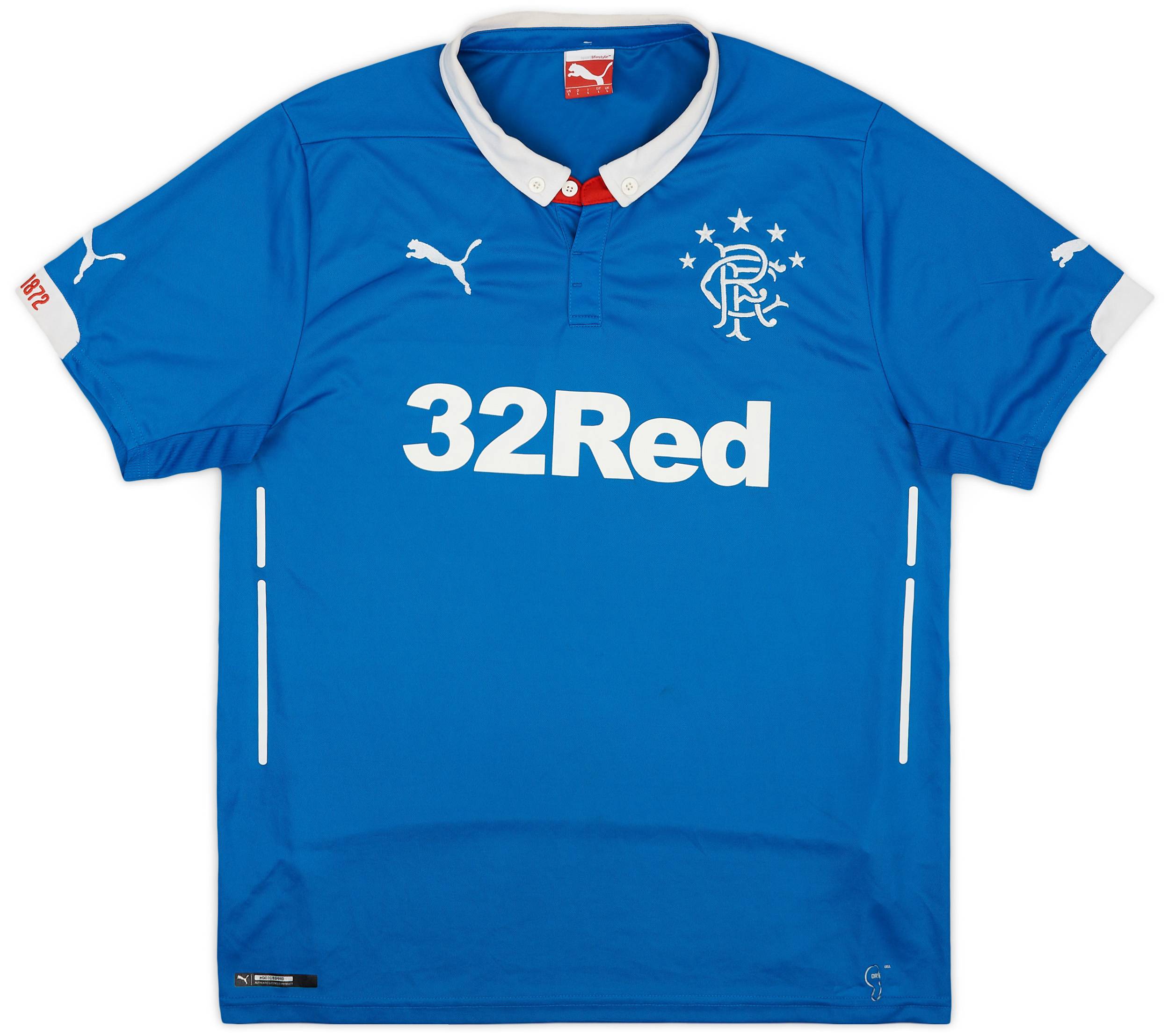 2014-15 Rangers Home Shirt - 7/10 - (L)