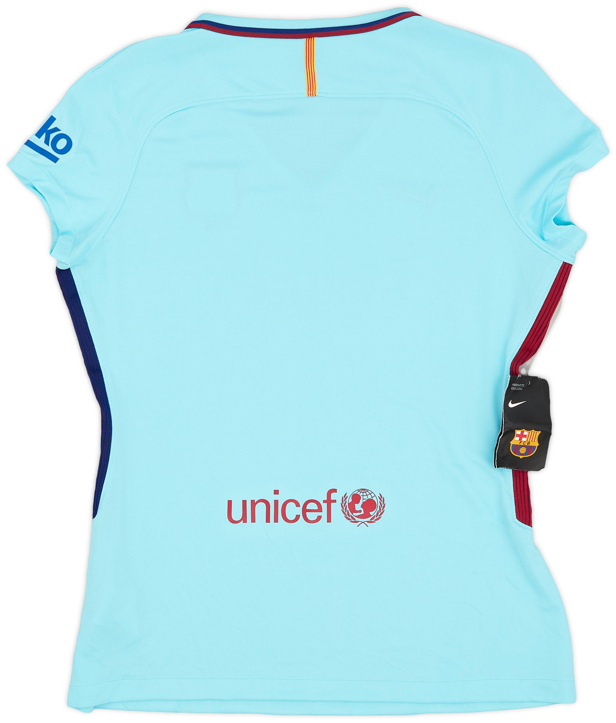 2017-18 Barcelona Away Shirt (Women's L)
