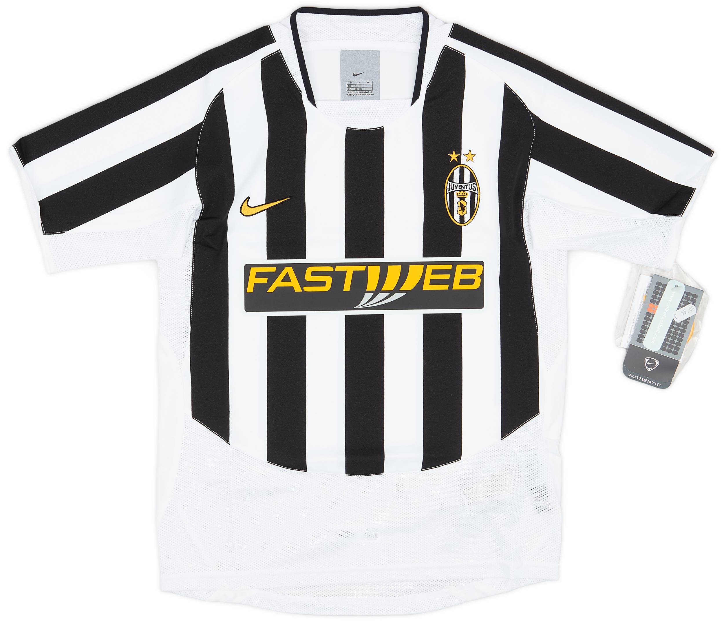 2003-04 Juventus Home Shirt (M.Boys)