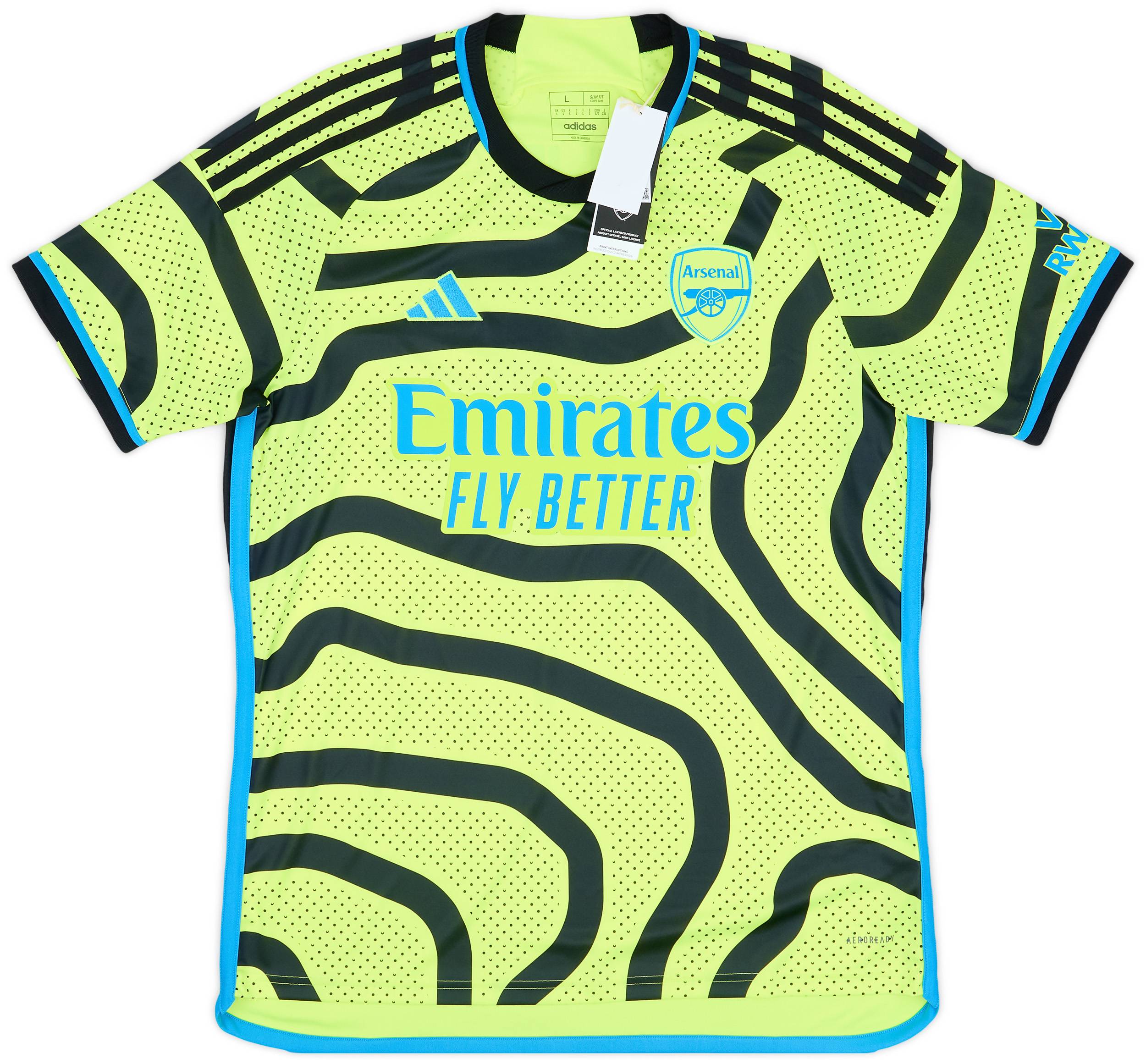 Arsenal Home William Saliba #2 Soccer Jersey 23-24