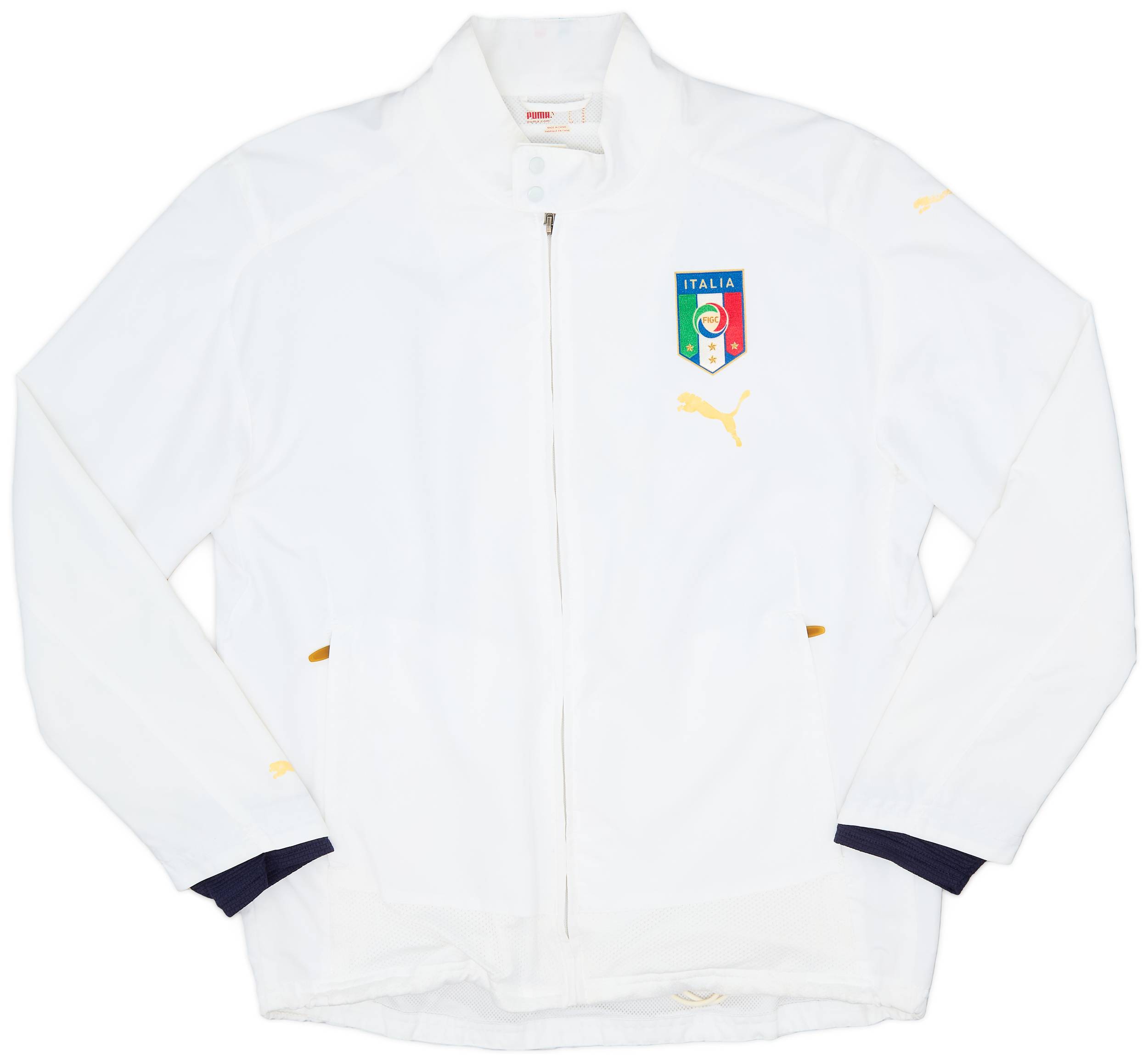 2007-08 Italy Puma Track Jacket - 6/10 - (M)