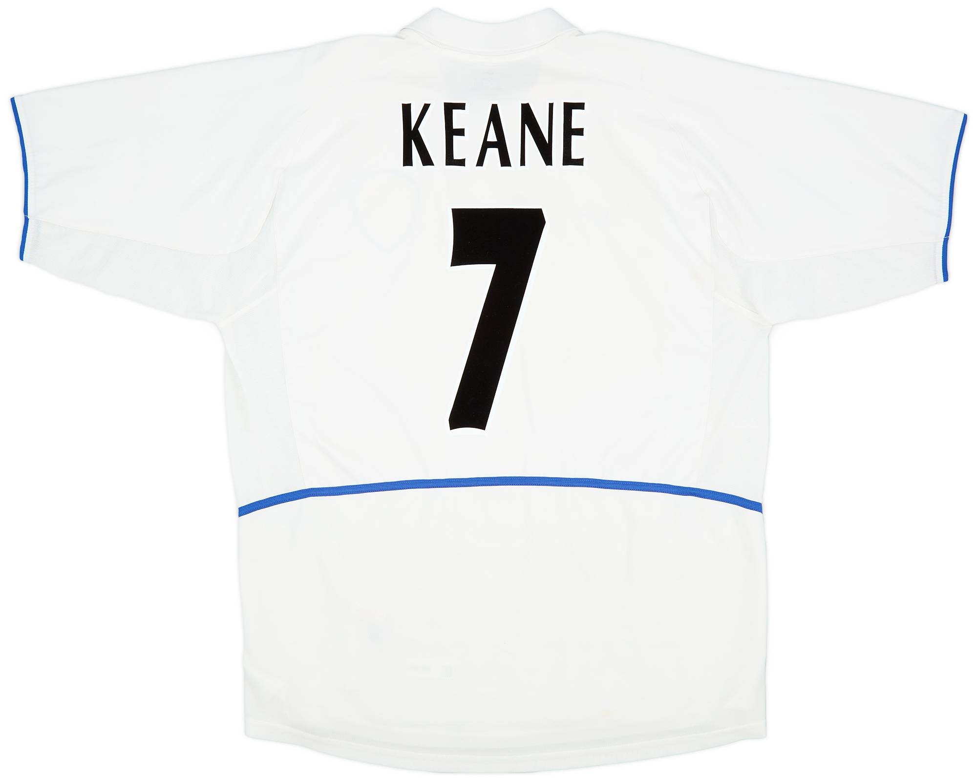 2002-03 Leeds United Home Shirt Keane #7 - 8/10 - (XL)