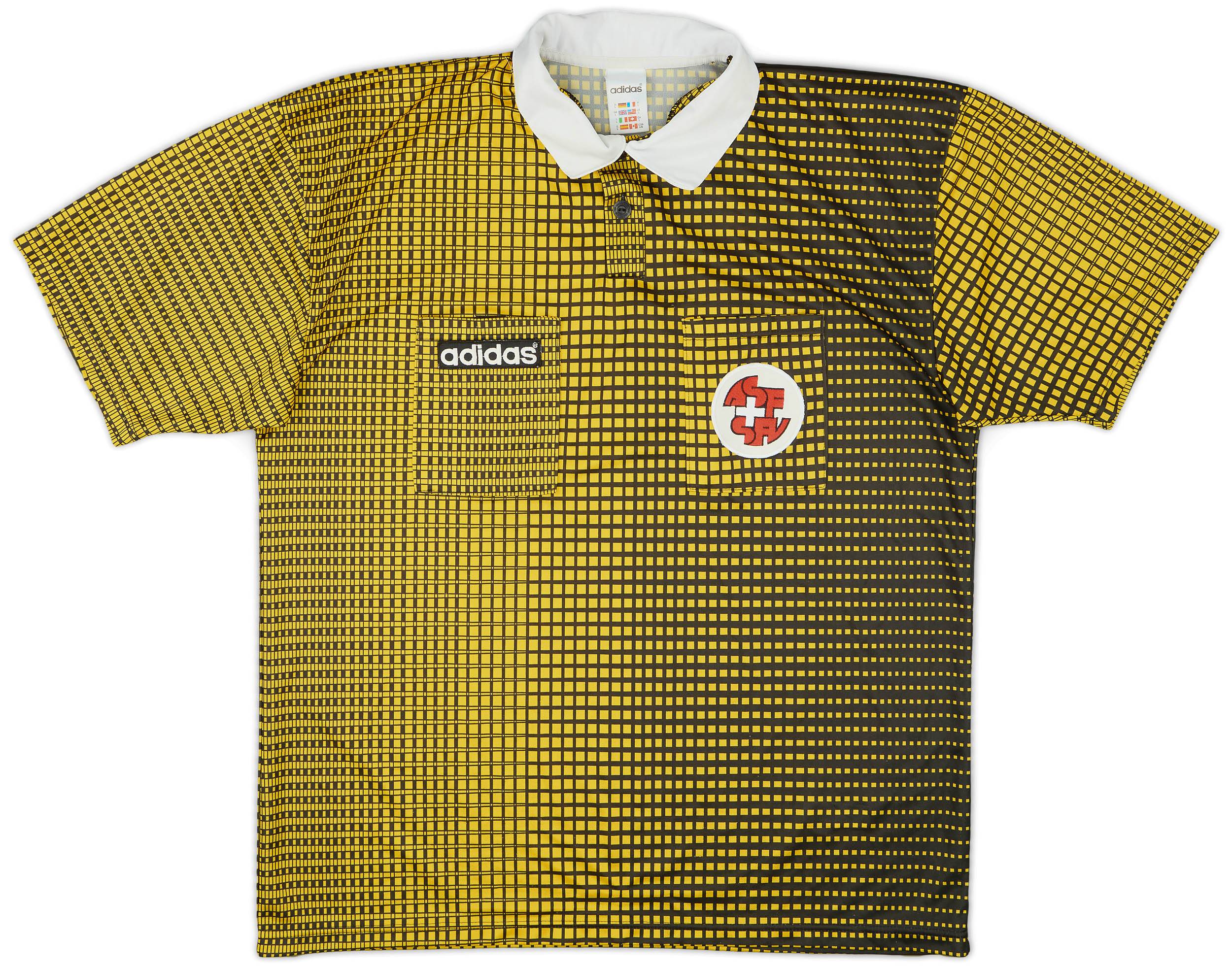 1990s Switzerland adidas Referee Shirt - 8/10 - (L)