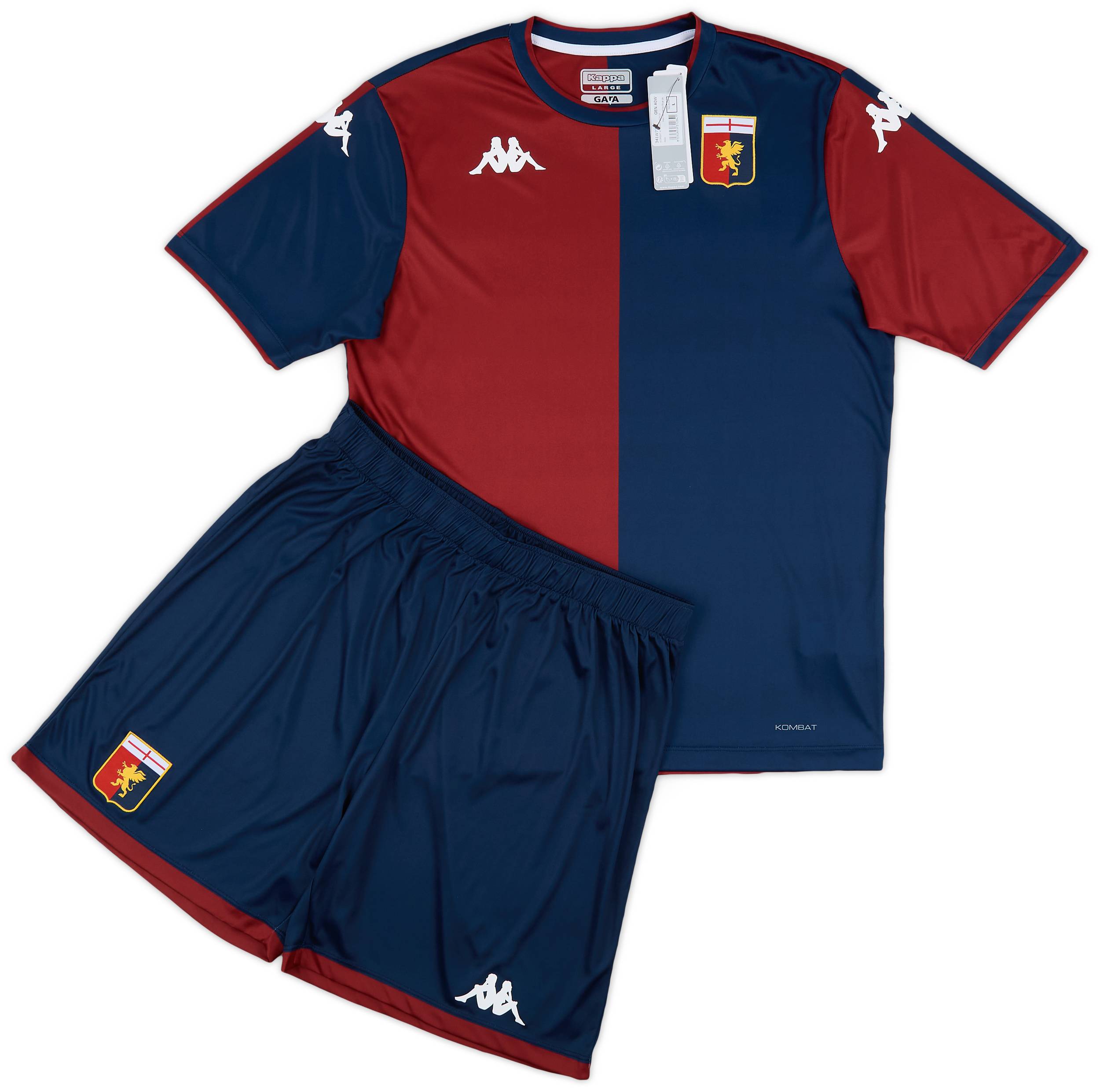2024-25 Genoa Home Shirt & Shorts Kit