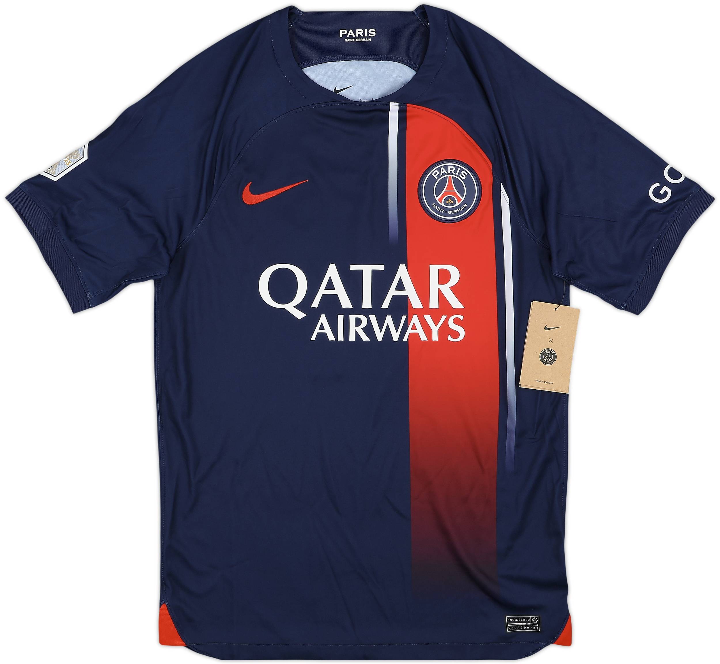 2023-24 Paris Saint-Germain Home Shirt O.Dembele #10 (S)