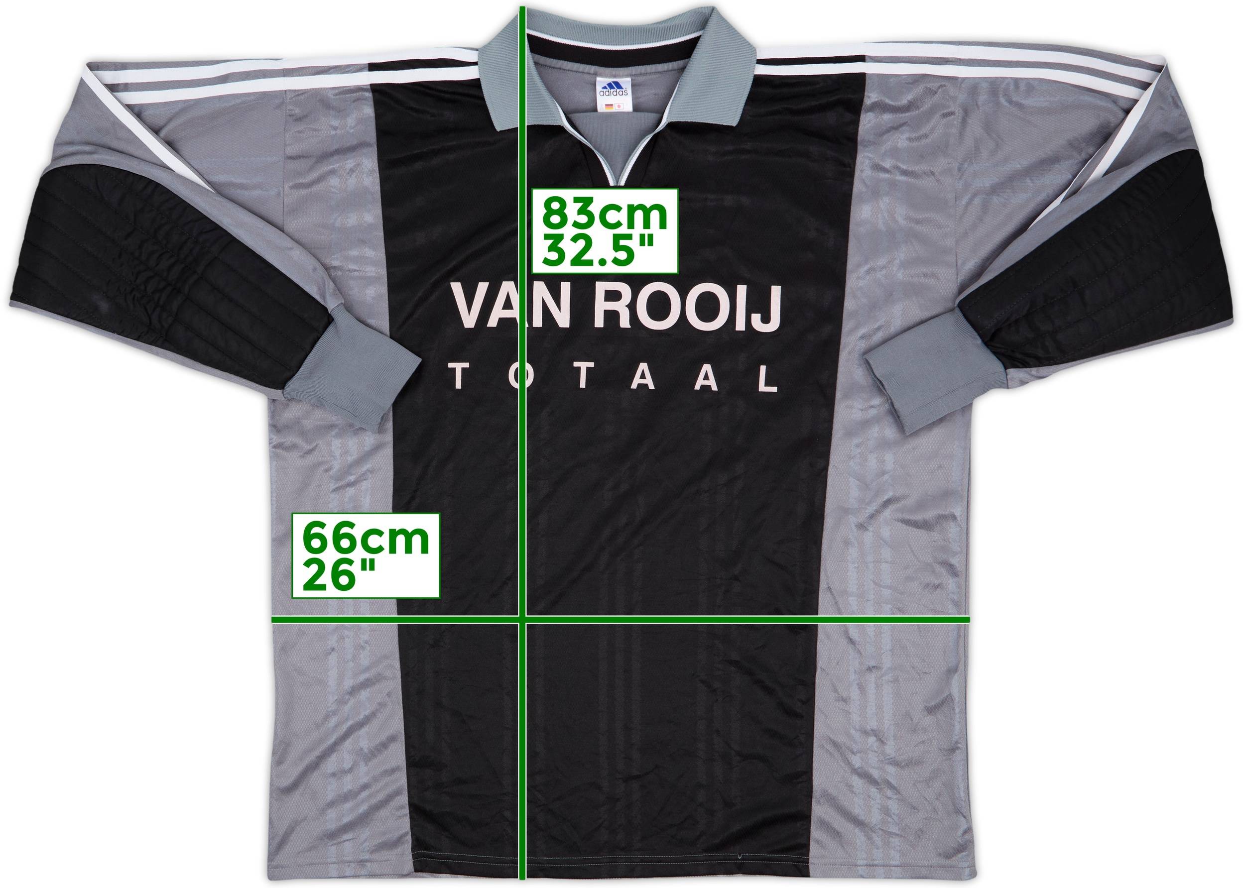 2000-01 adidas GK Template Shirt #1 - 8/10 - (XXL)