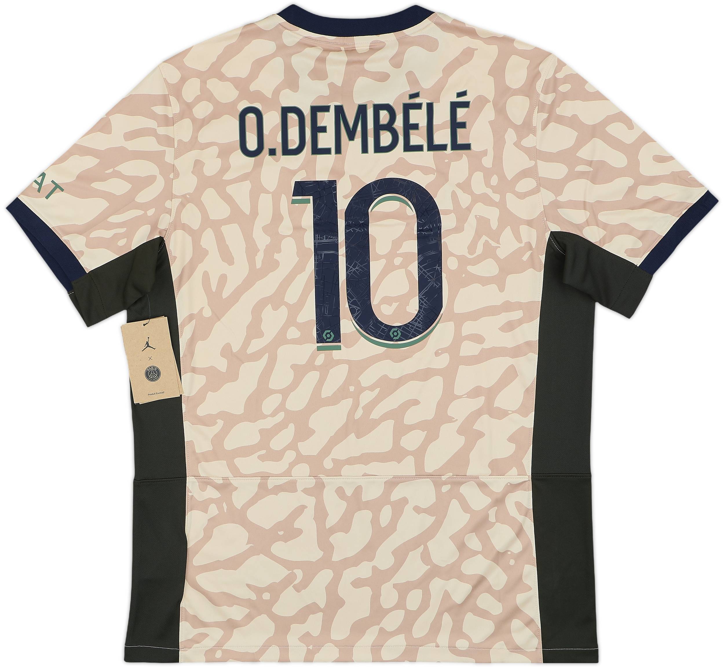 2023-24 Paris Saint-Germain Fourth Shirt O.Dembele #10 (L)