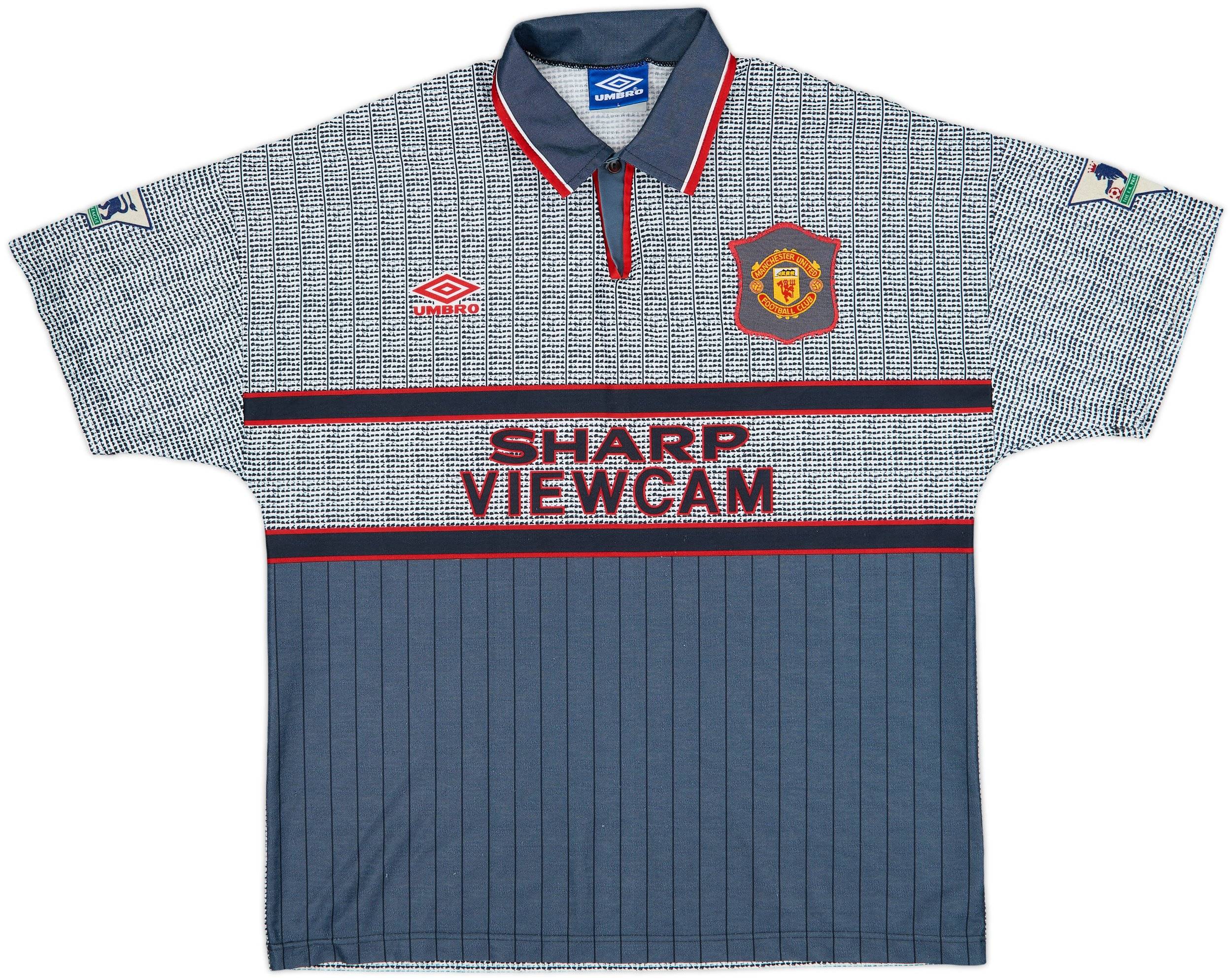1995-96 Manchester United Away Shirt Giggs #11 - 5/10 - (L)
